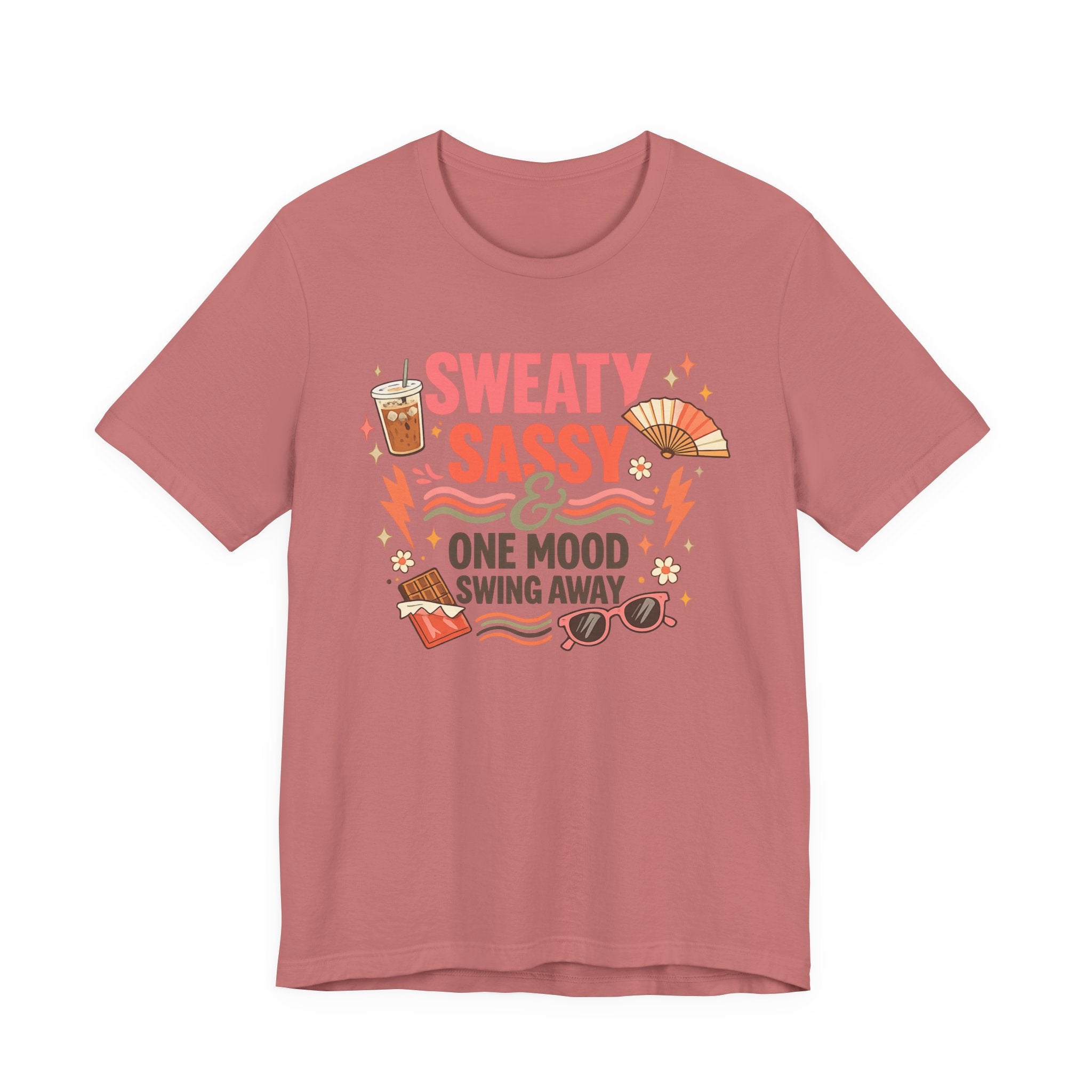 Menopause Humor Shirt Funny Woman Tshirt Sassy Graphic Tee Hot Flash Apparel Midlife Awareness Wear Mood Swing Top Birthday Gift Mom