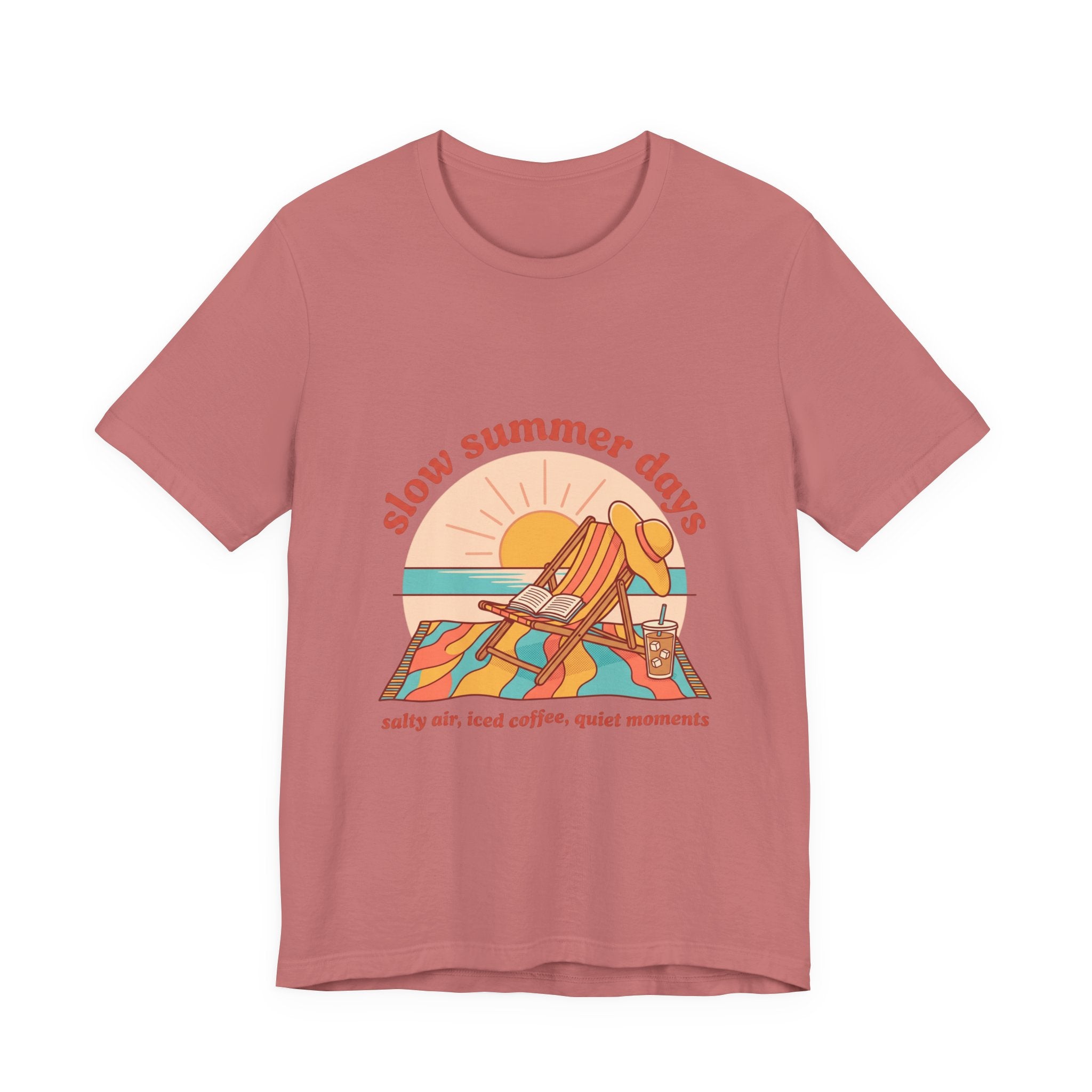 Slow Summer Days Tee | summer aesthetic, coastal vibes