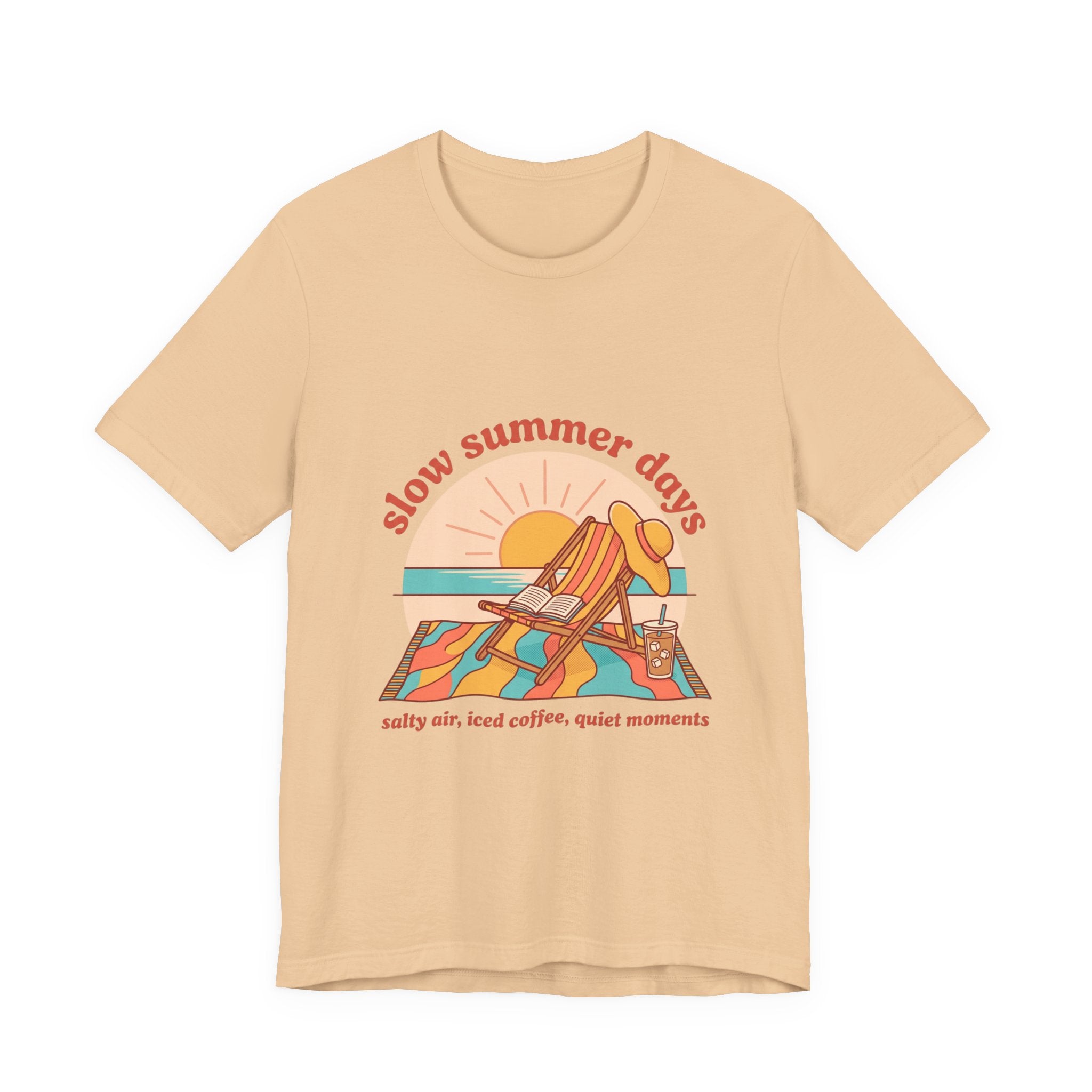 Slow Summer Days Tee | summer aesthetic, coastal vibes