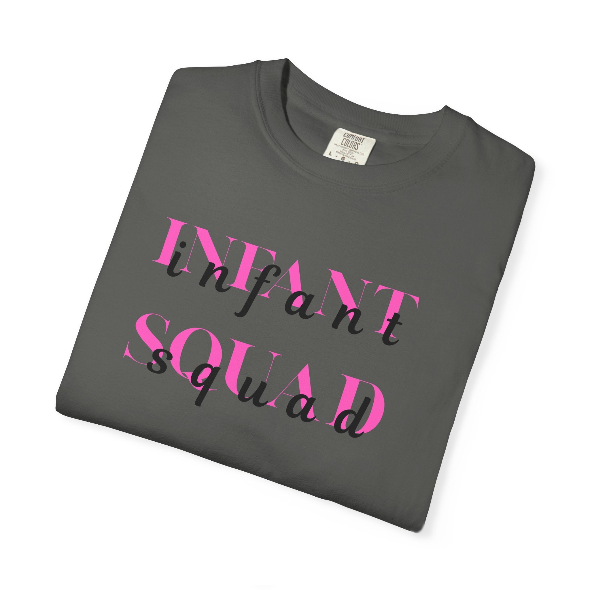 Infant Squad Shirt Daycare Teacher Appreciation Gift Baby Shower New Mom Life Tee Nurse Childcare Staff Cotton Crew Neck Watercolor Nanny