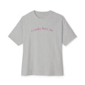 Cranky But Cute co. Tee | Boxy White T-Shirt, Minimal Script