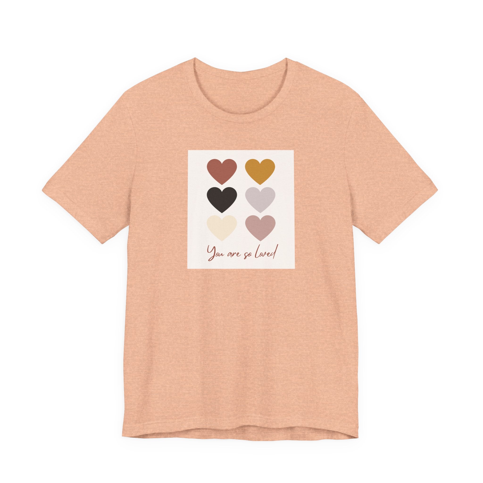 You Are So Loved Hearts Tee