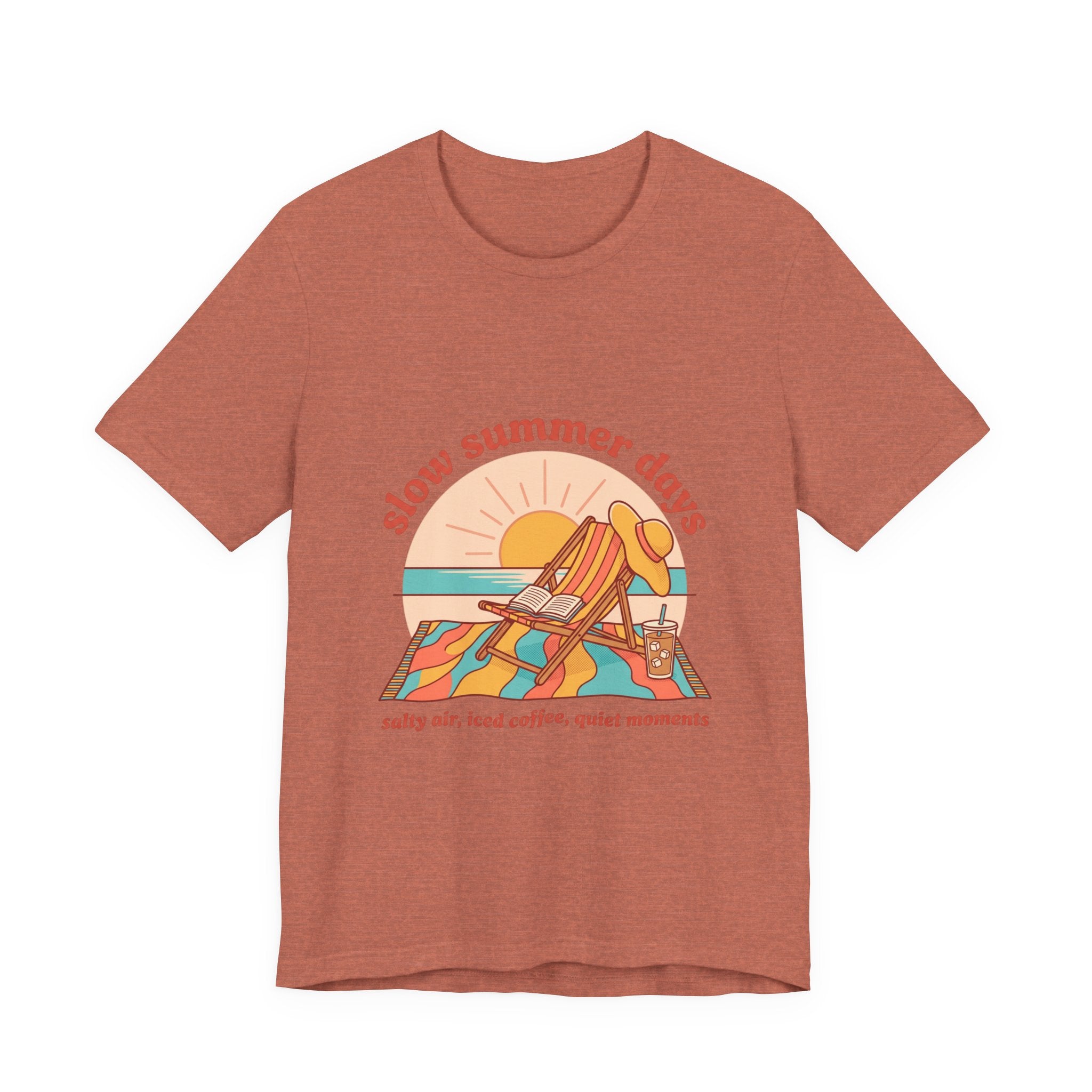 Slow Summer Days Tee | summer aesthetic, coastal vibes