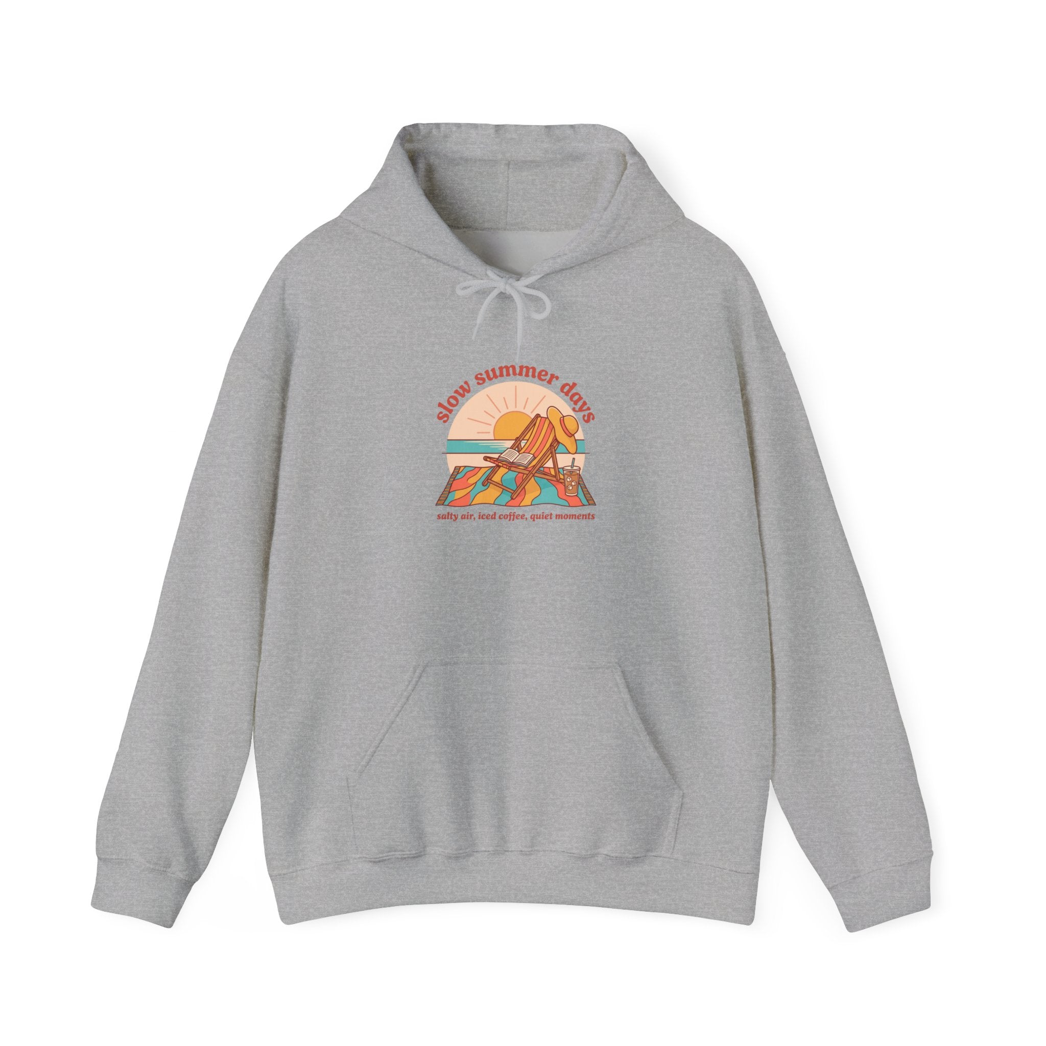 Slow Summer Days Hoodie | summer aesthetic, coastal vibes