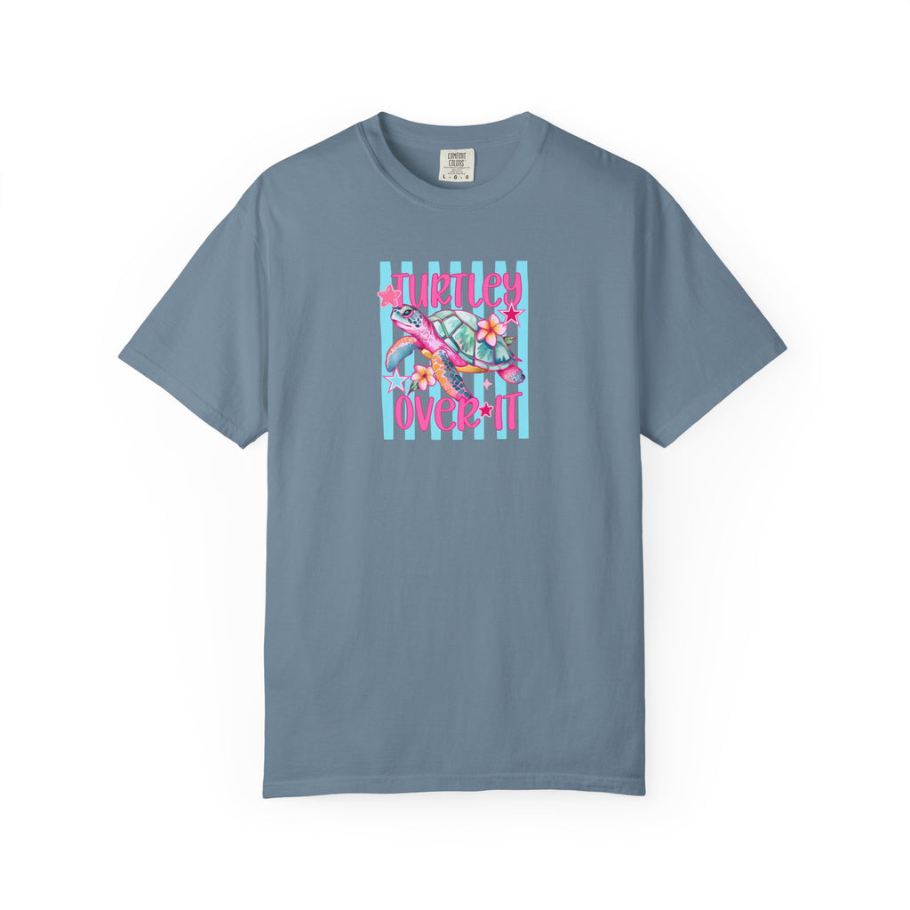 T-Shirt — Hurtley Over It Flamingo Graphic Tee