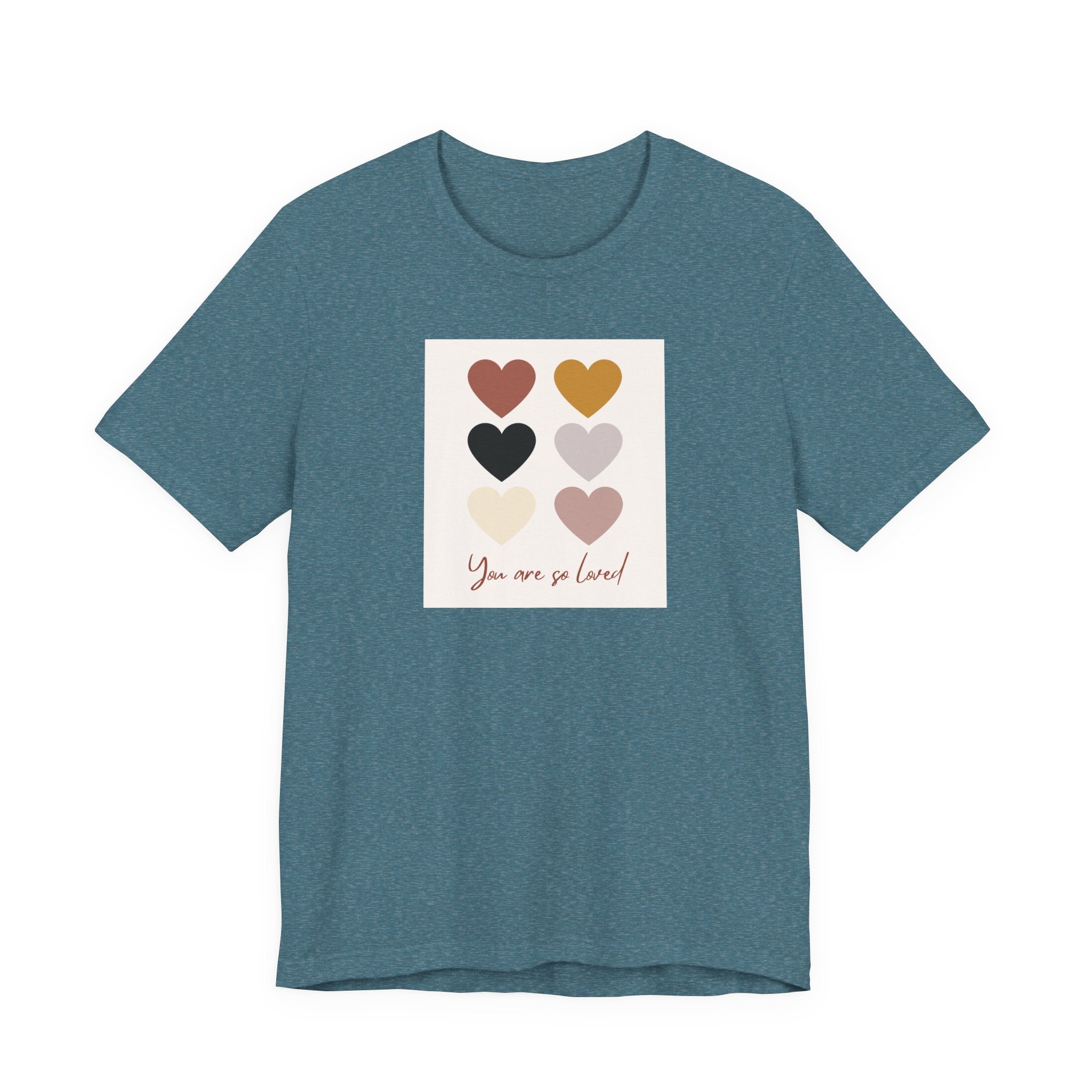 You Are So Loved Hearts Tee