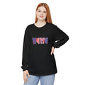 Patriotic 'MOM' Heart Long Sleeve Tee