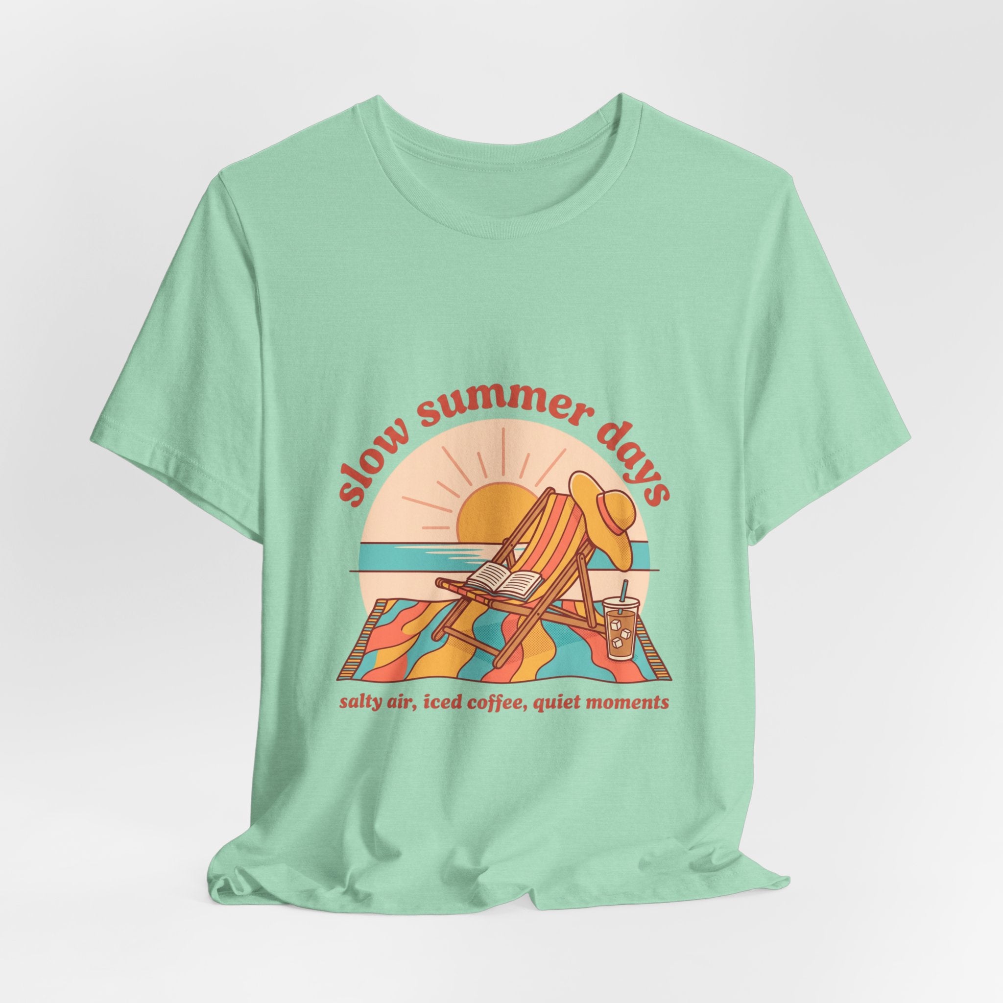 Slow Summer Days Tee | summer aesthetic, coastal vibes