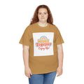 Happy Together Tee — "Enjoy Life!" Retro Rainbow Graphic T‑Shirt