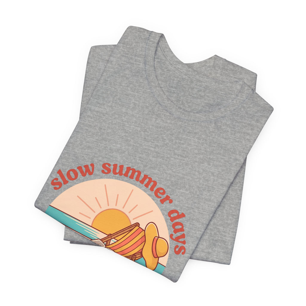 Slow Summer Days Tee | summer aesthetic, coastal vibes