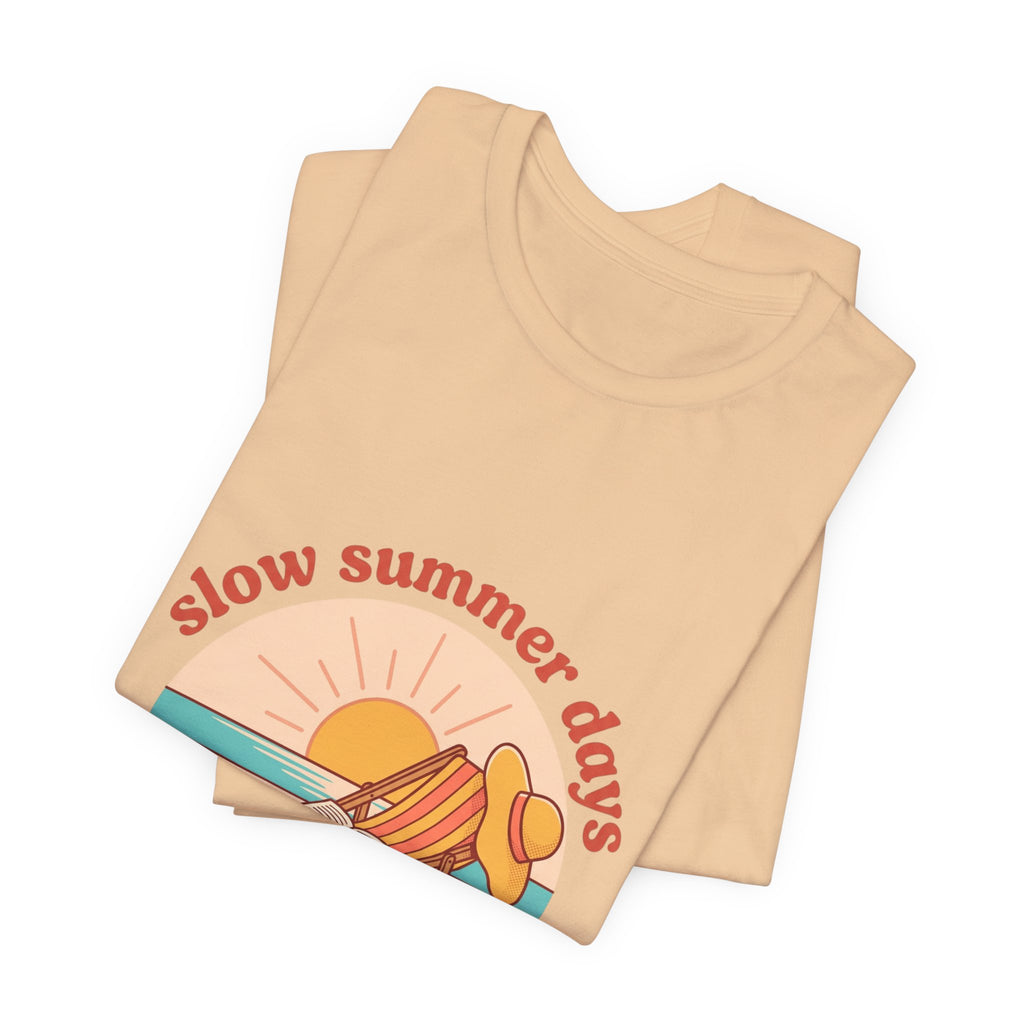 Slow Summer Days Tee | summer aesthetic, coastal vibes