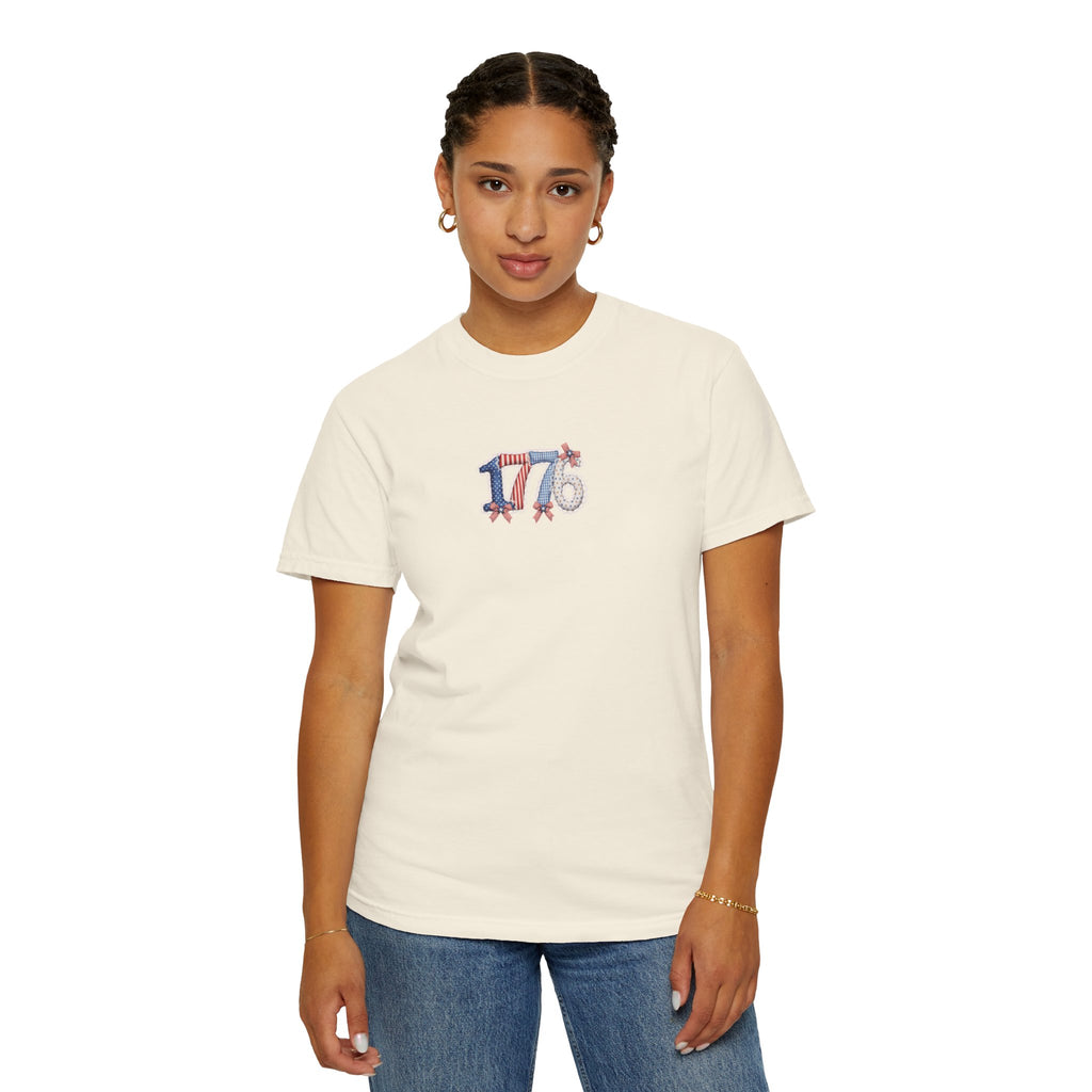 1776 Patriotic T-Shirt — American Flag Vintage Independence Day Tee