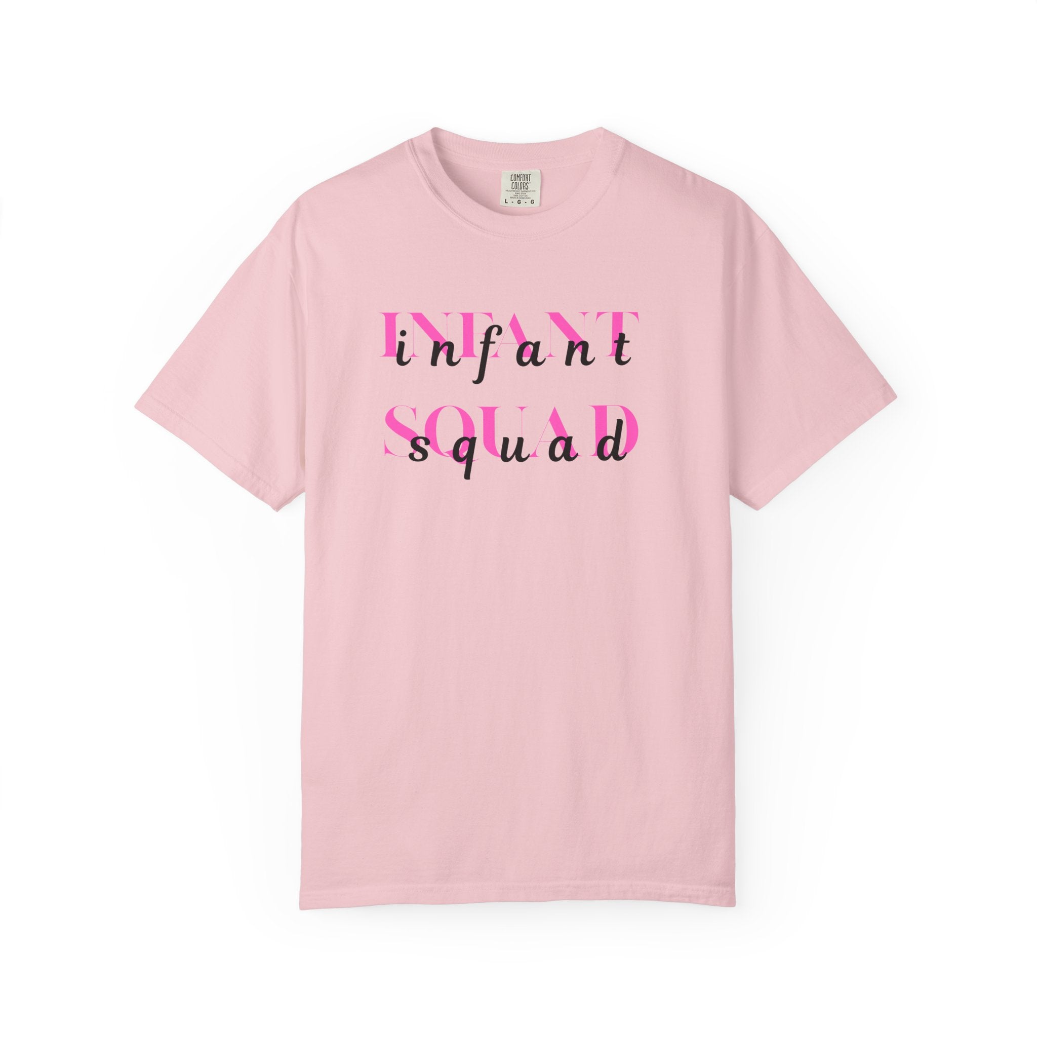 Infant Squad Shirt Daycare Teacher Appreciation Gift Baby Shower New Mom Life Tee Nurse Childcare Staff Cotton Crew Neck Watercolor Nanny