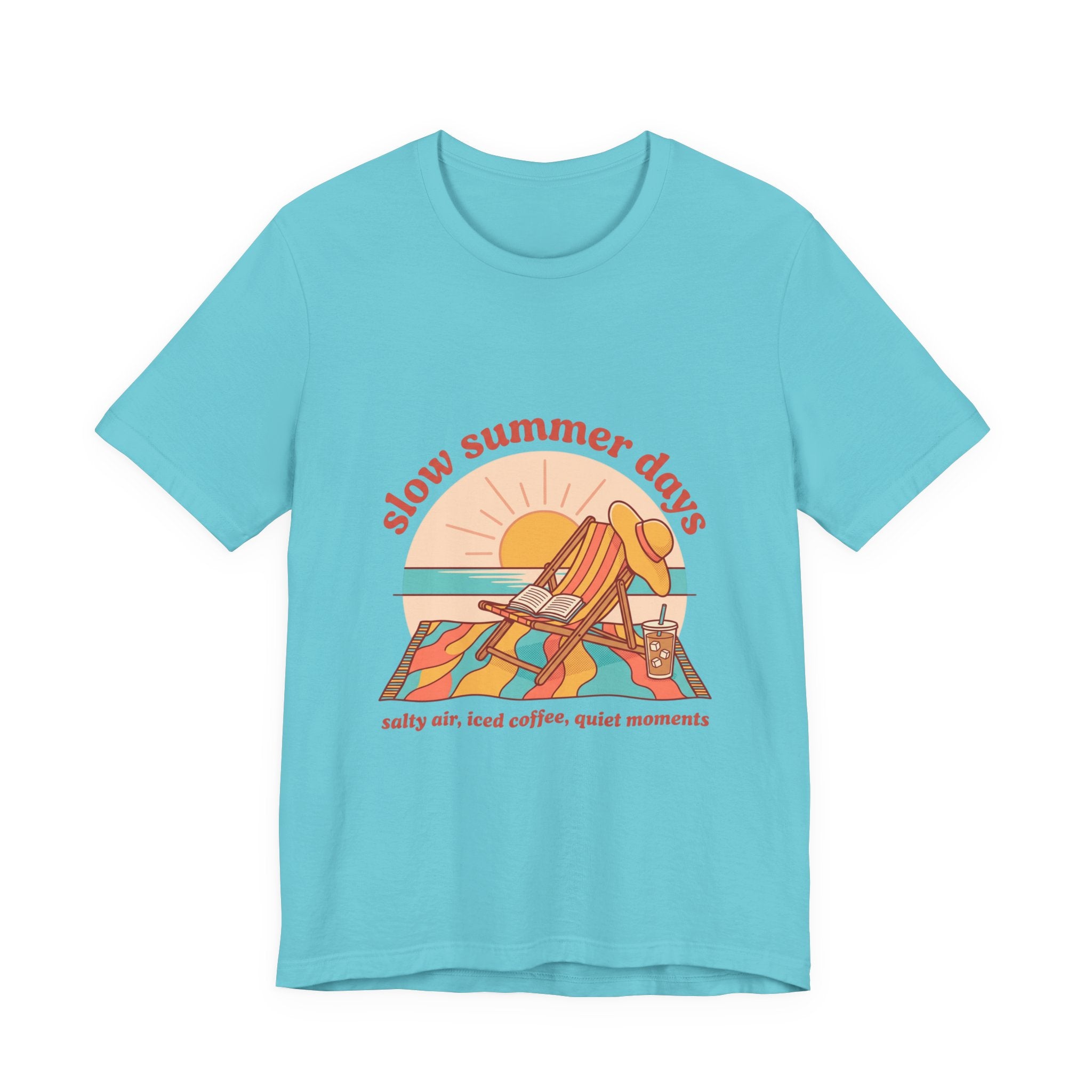 Slow Summer Days Tee | summer aesthetic, coastal vibes