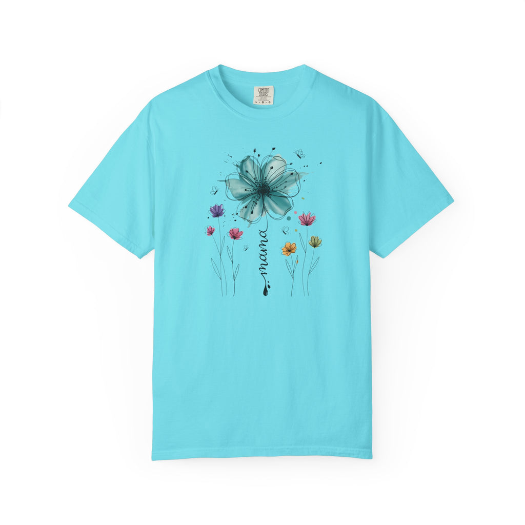 Floral Love 'Amour' Tee — Watercolor Flower Graphic T-Shirt