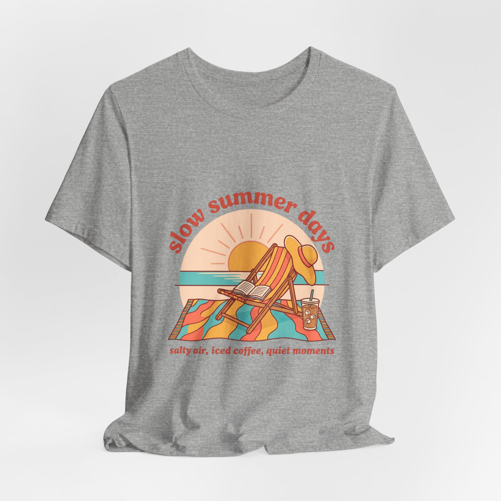 Slow Summer Days Tee | summer aesthetic, coastal vibes