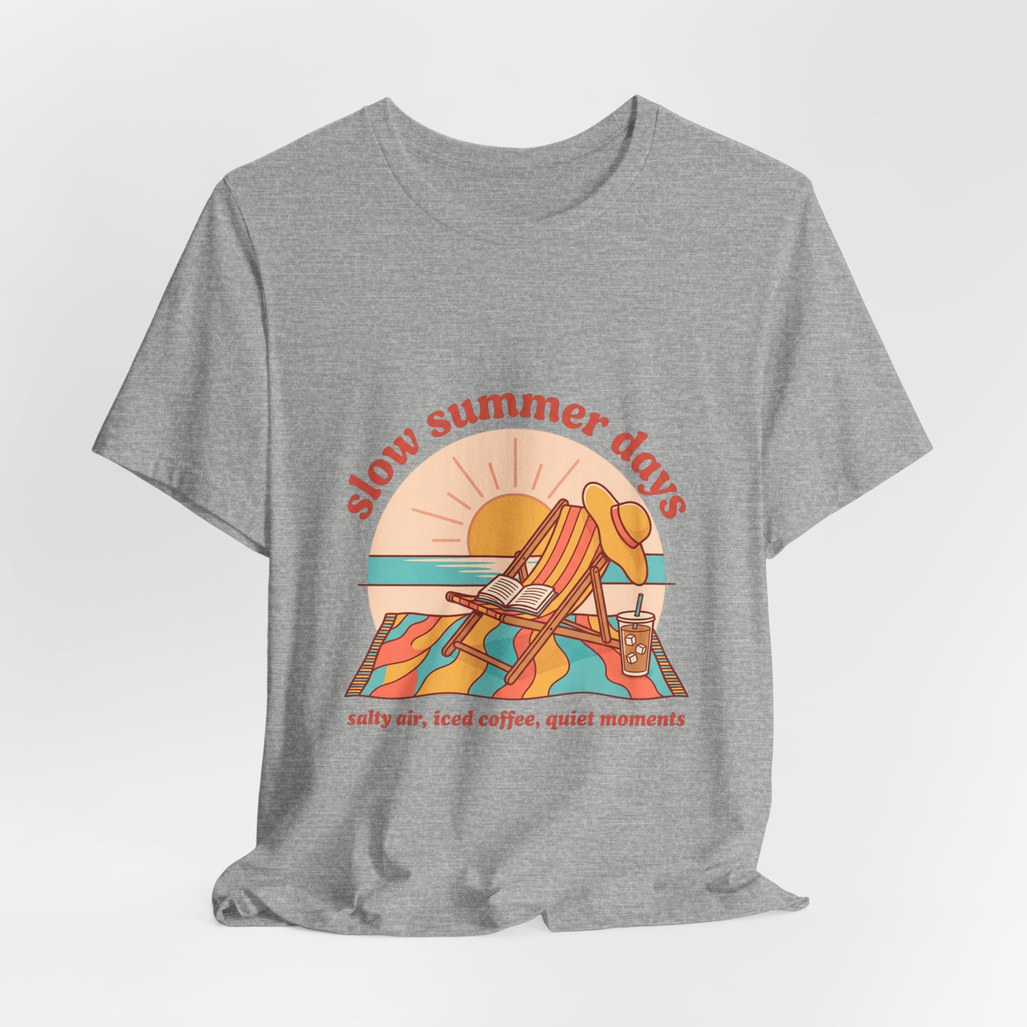 Slow Summer Days Tee | summer aesthetic, coastal vibes