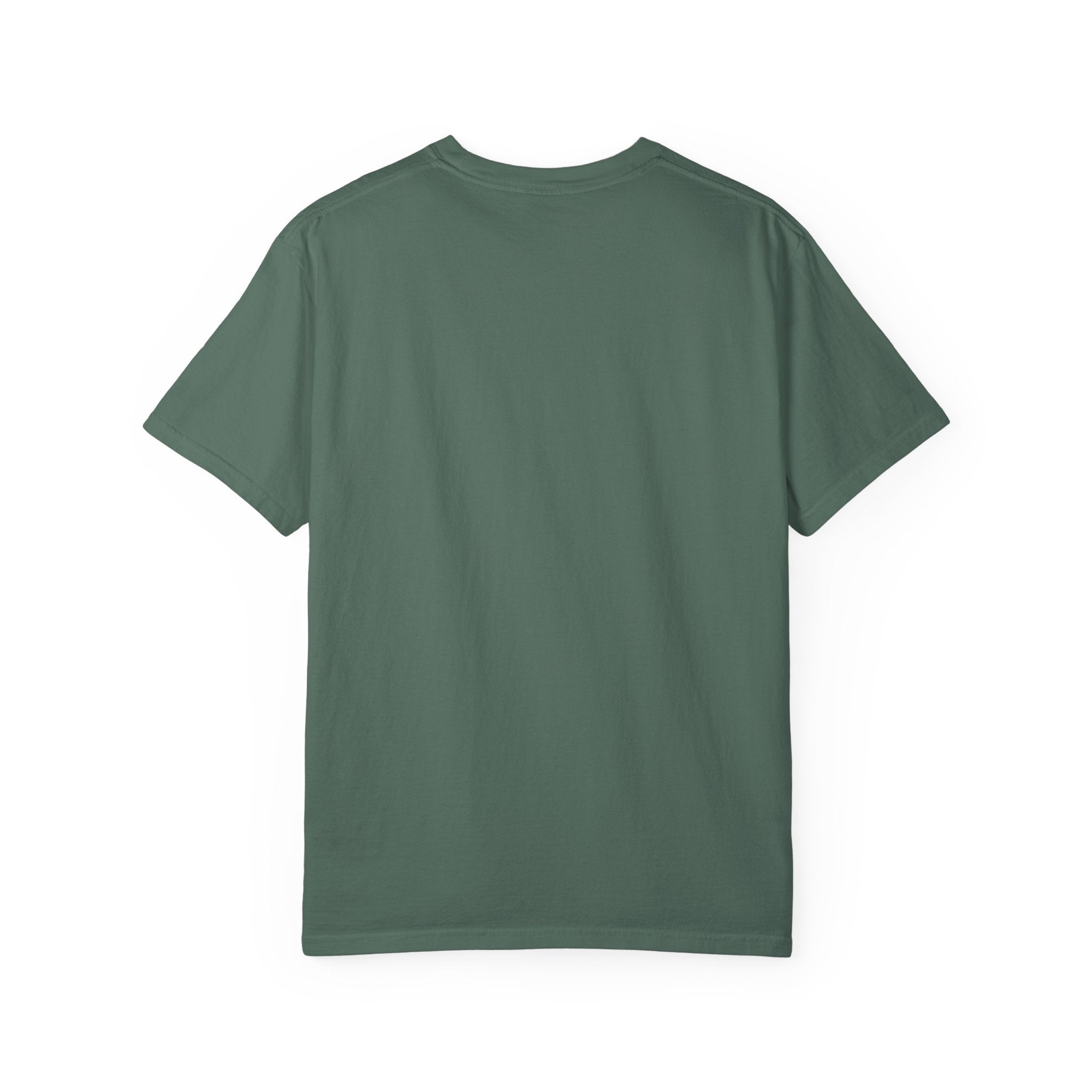 Checkerboard & Leopard Lightning Daycare T-shirt | Gray Garment-Dyed Tee
