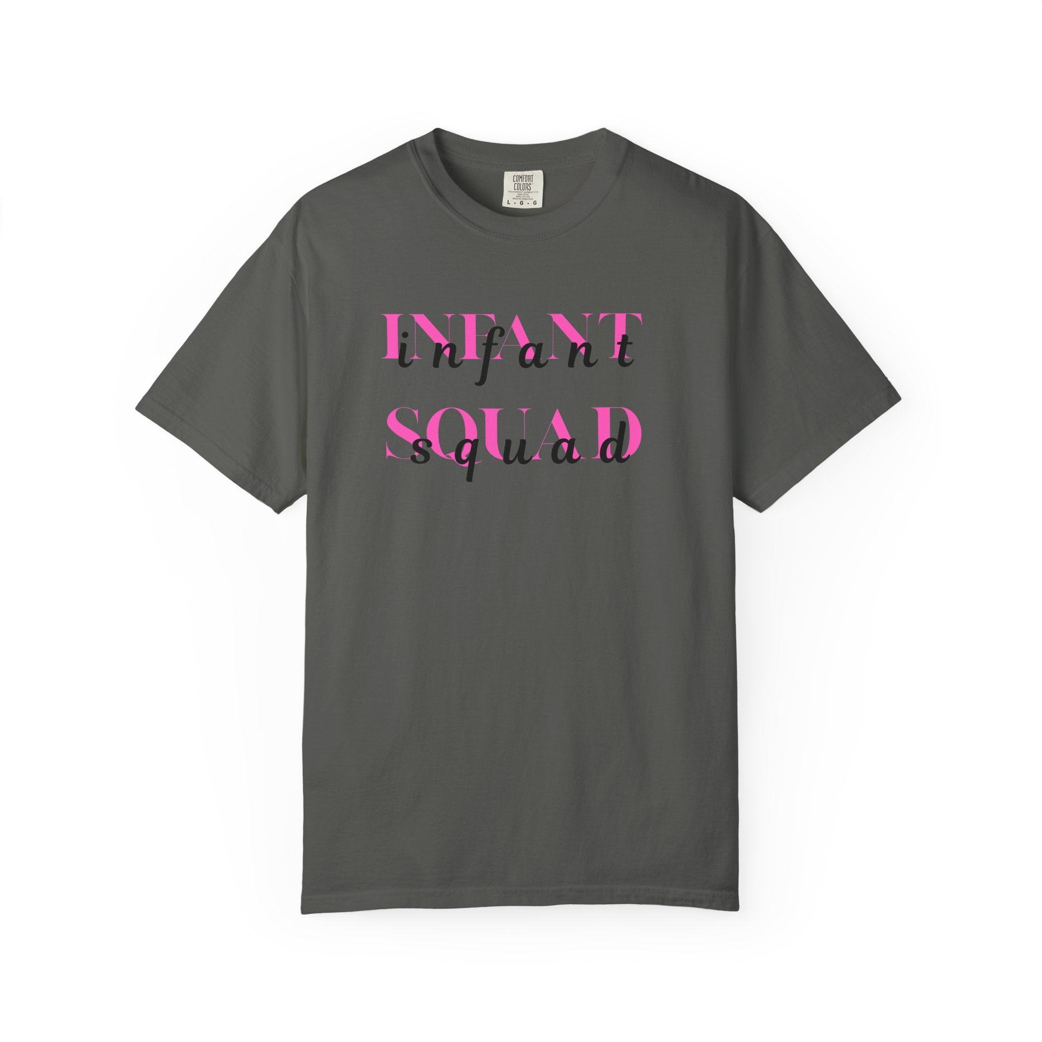 Infant Squad Shirt Daycare Teacher Appreciation Gift Baby Shower New Mom Life Tee Nurse Childcare Staff Cotton Crew Neck Watercolor Nanny