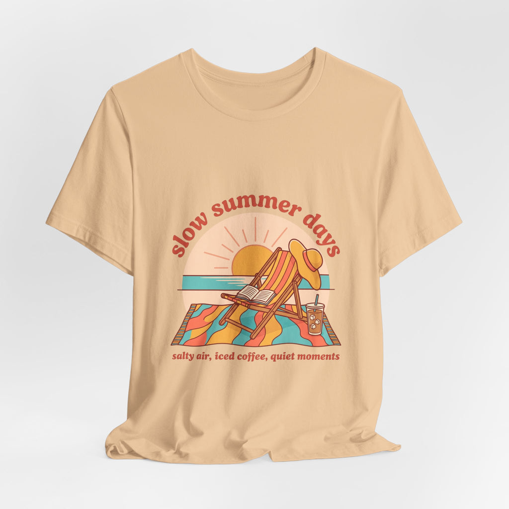 Slow Summer Days Tee | summer aesthetic, coastal vibes