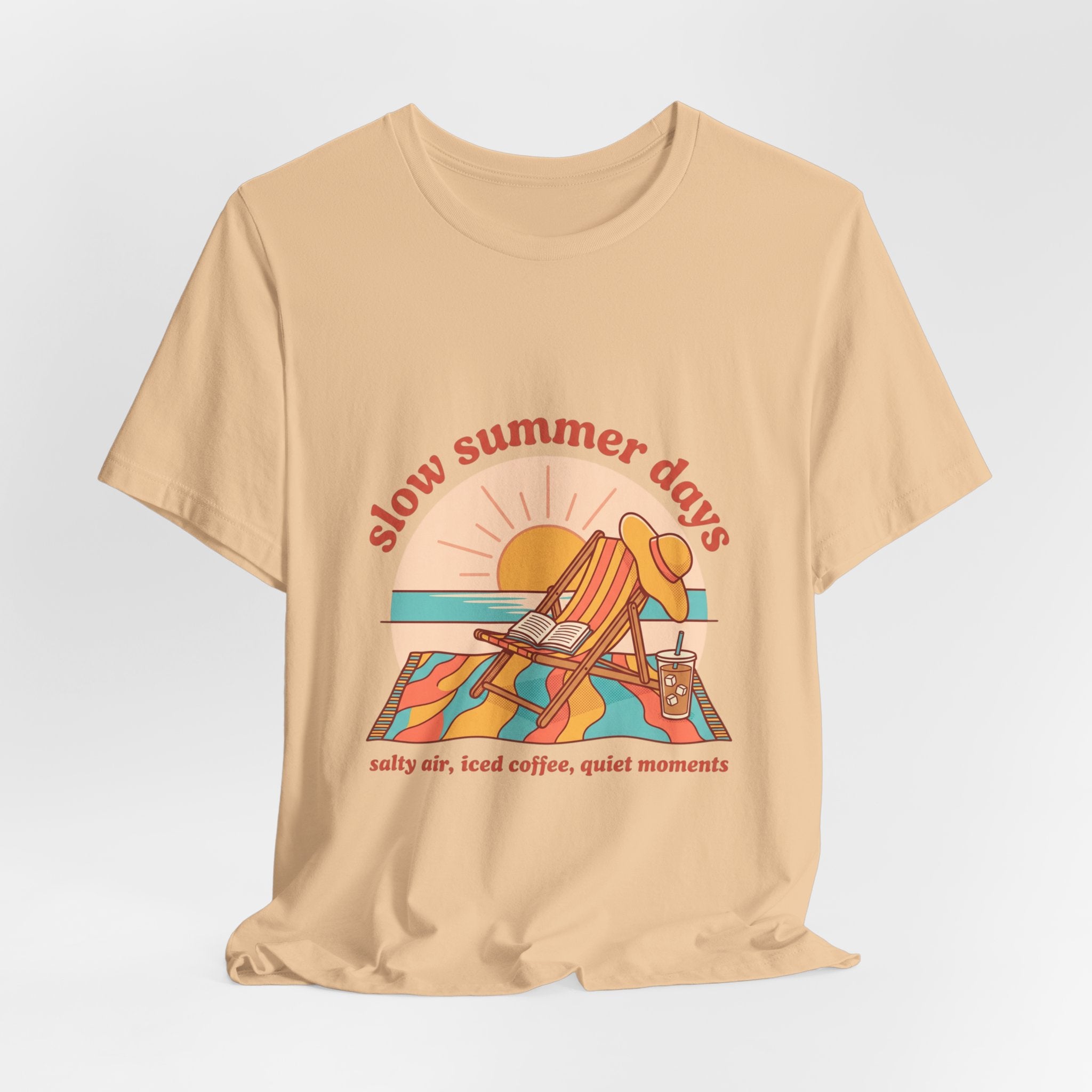 Slow Summer Days Tee | summer aesthetic, coastal vibes