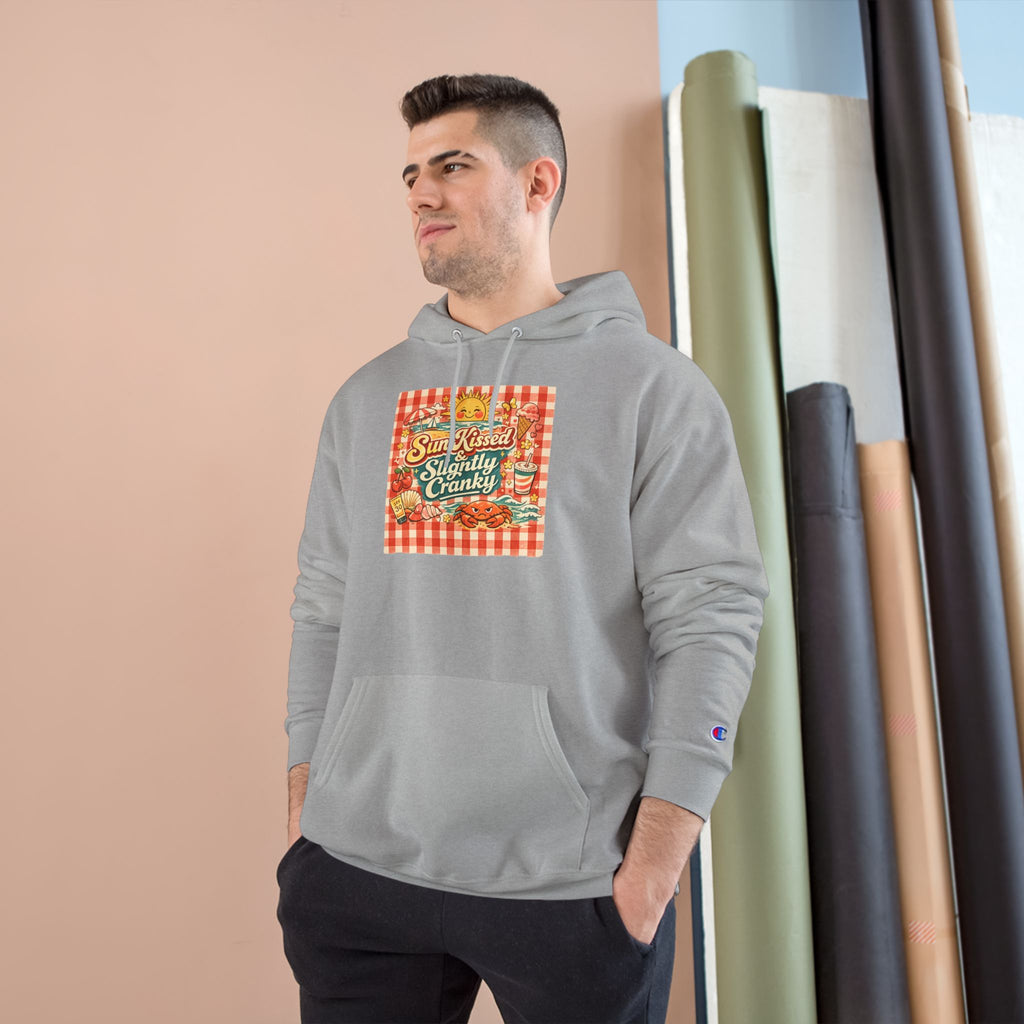 Vintage Candy Market Hoodie — "Sun-Kissed & Sweetly Candy" Retro Picnic Sweatshirt