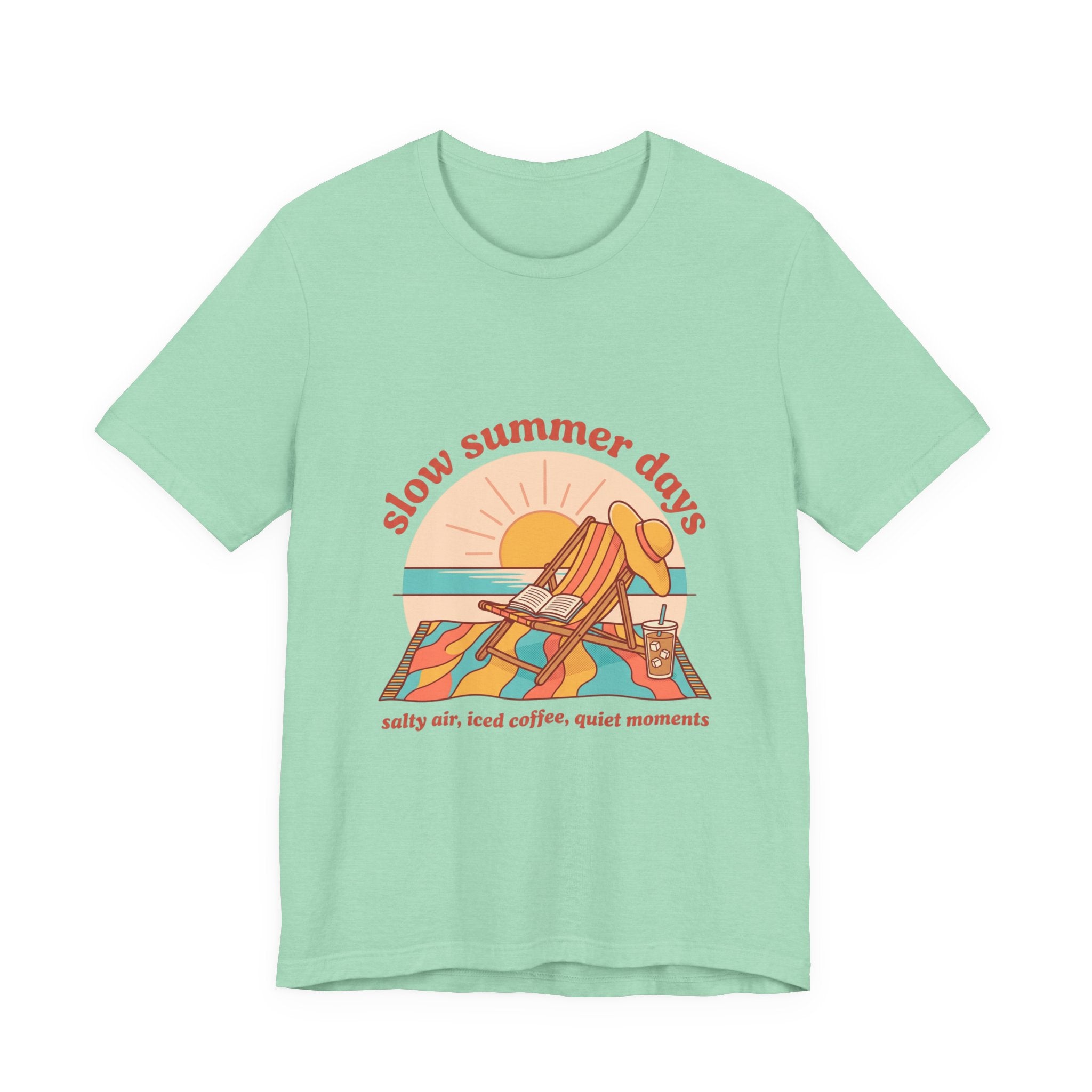 Slow Summer Days Tee | summer aesthetic, coastal vibes
