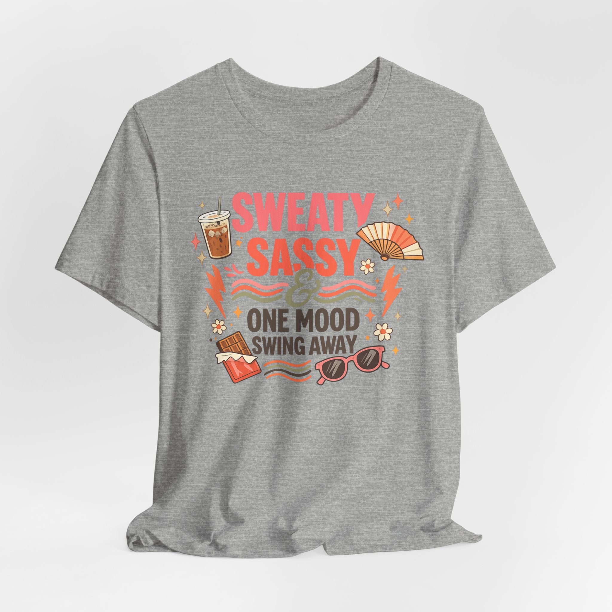 Menopause Humor Shirt Funny Woman Tshirt Sassy Graphic Tee Hot Flash Apparel Midlife Awareness Wear Mood Swing Top Birthday Gift Mom