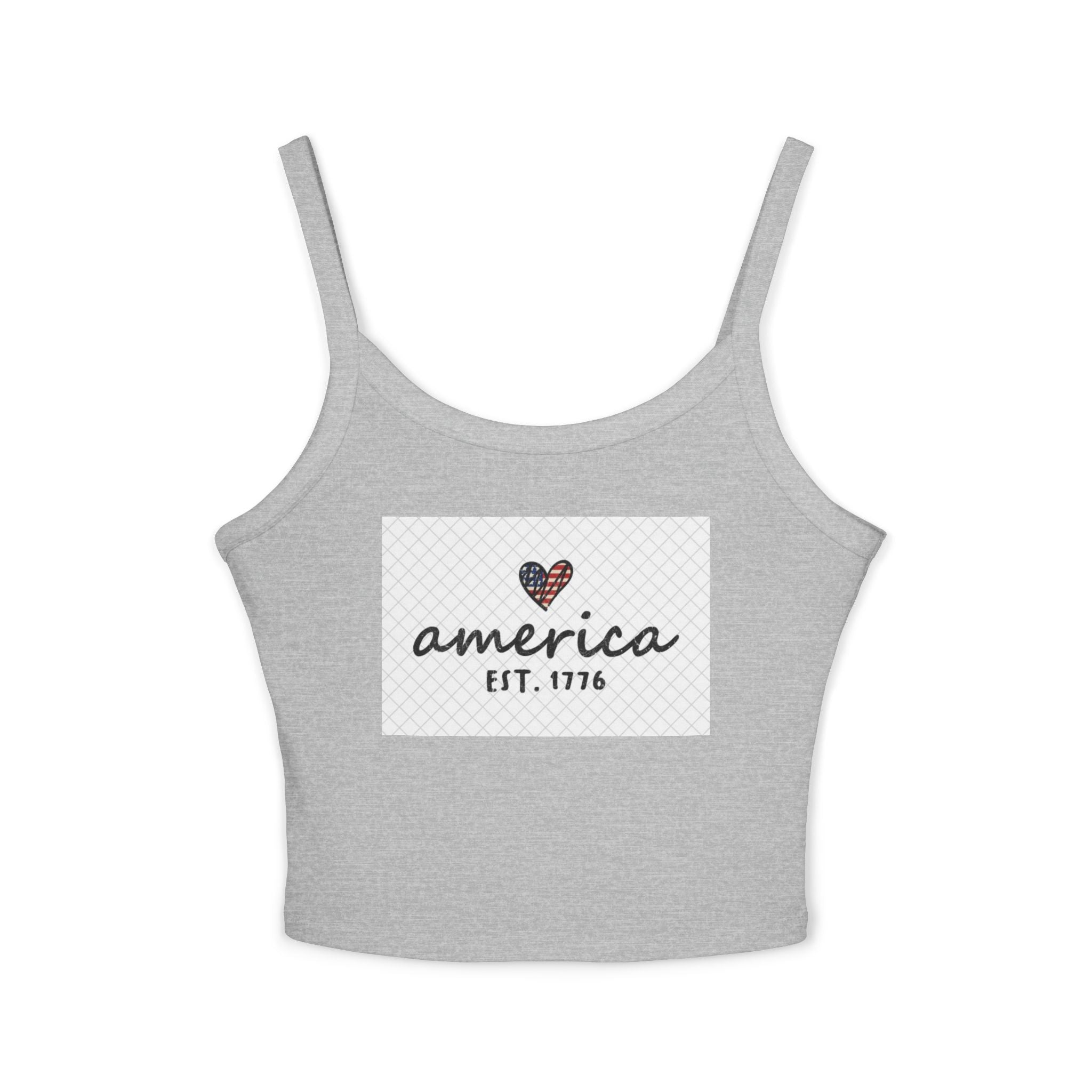 America EST. 1776 Heart Tank Top