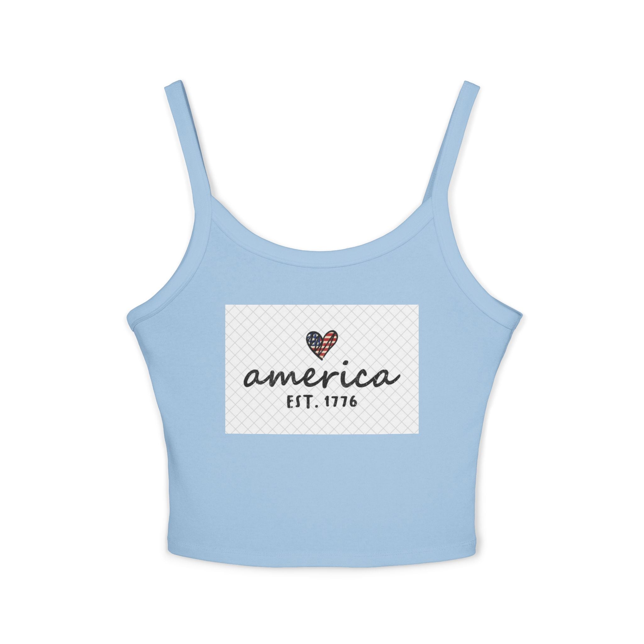 America EST. 1776 Heart Tank Top