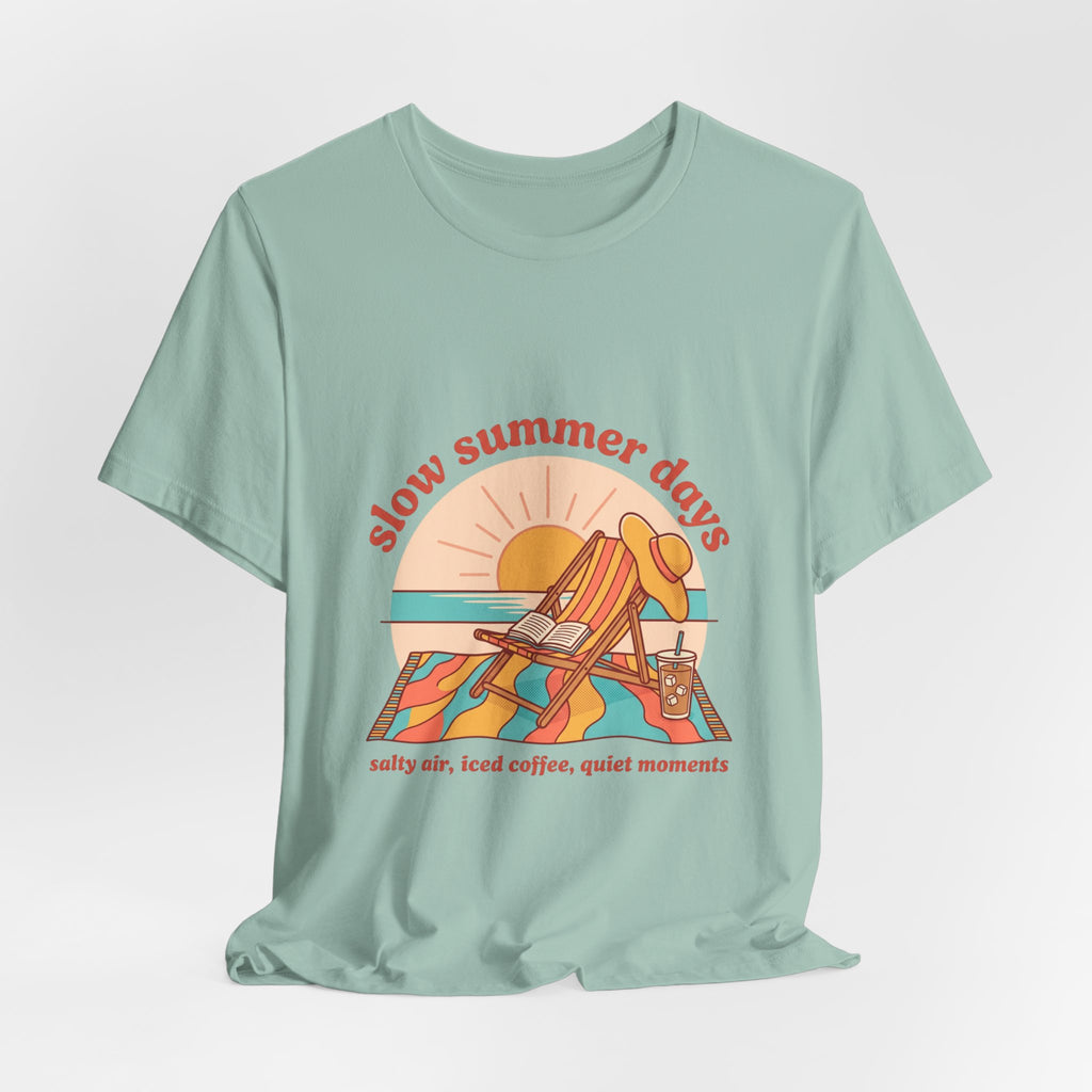 Slow Summer Days Tee | summer aesthetic, coastal vibes