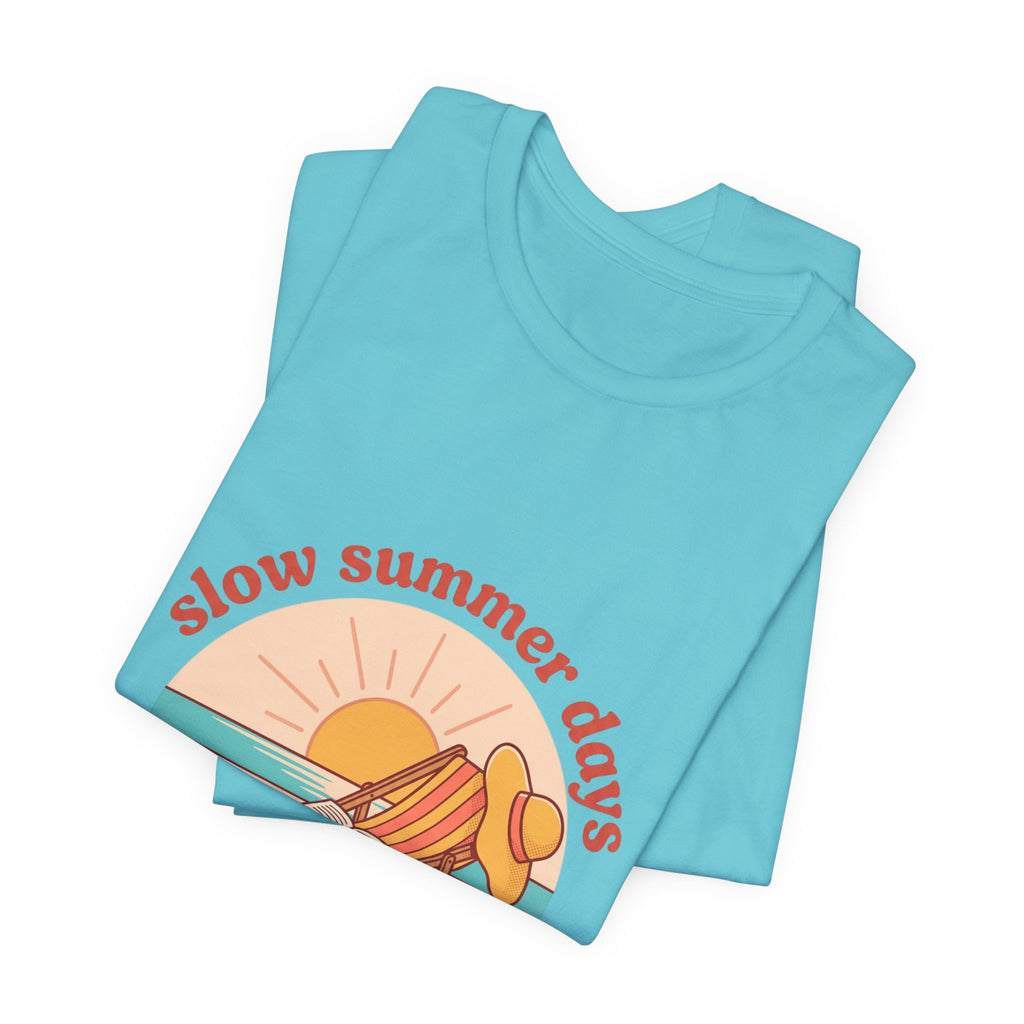 Slow Summer Days Tee | summer aesthetic, coastal vibes
