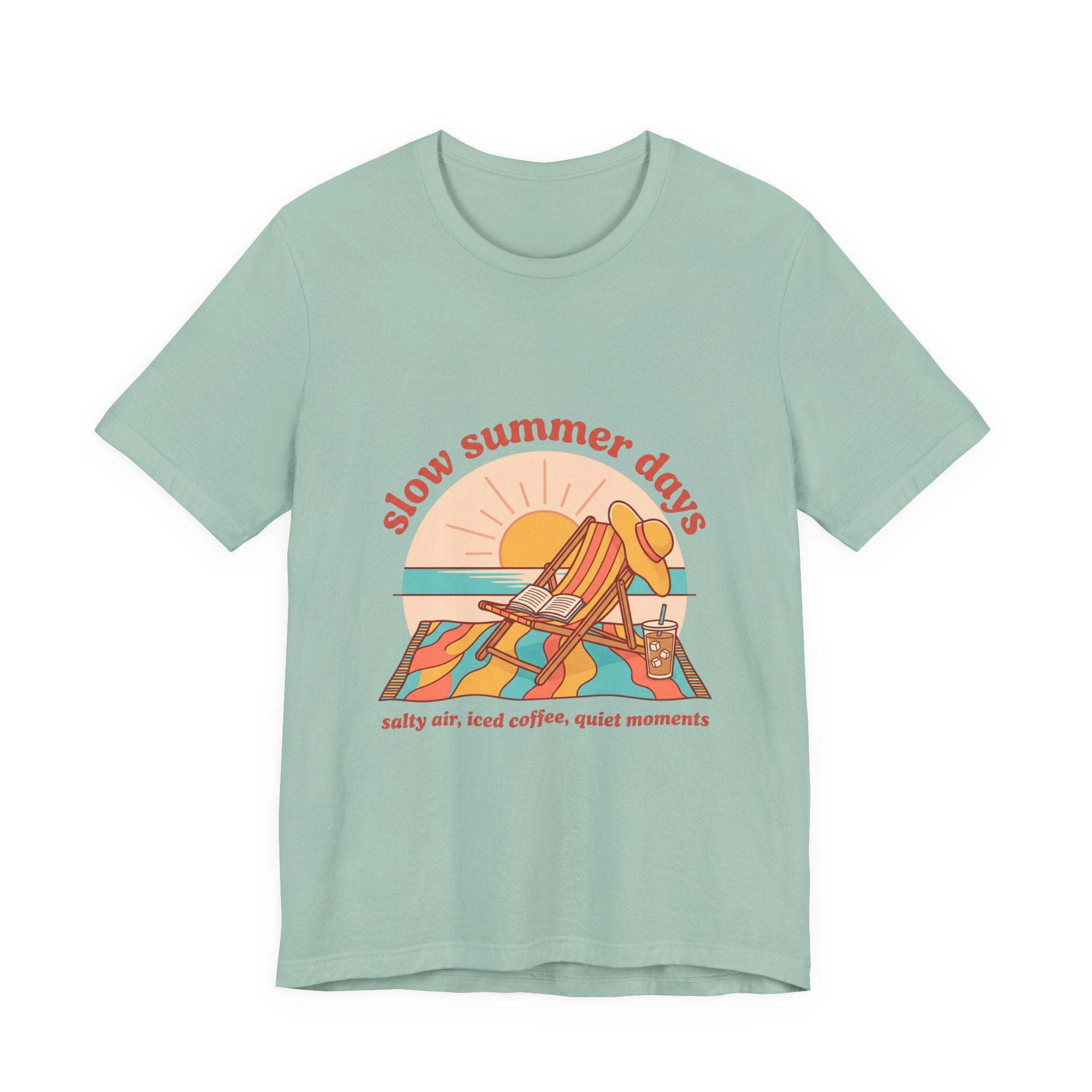 Slow Summer Days Tee | summer aesthetic, coastal vibes