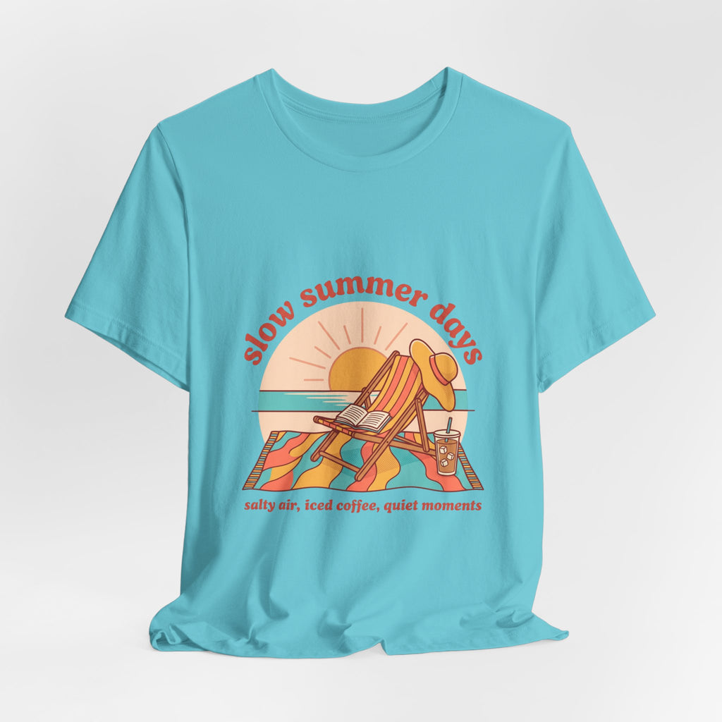 Slow Summer Days Tee | summer aesthetic, coastal vibes