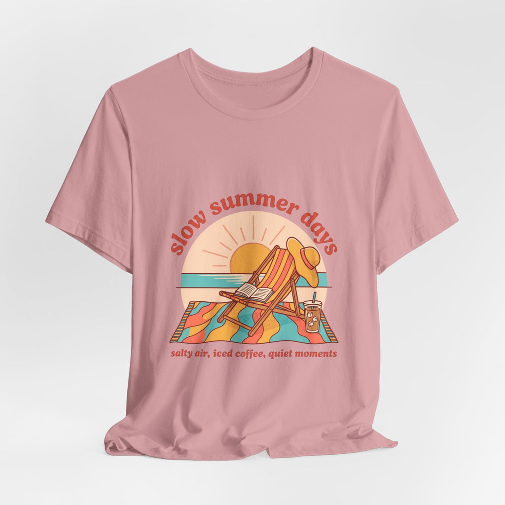 Slow Summer Days Tee | summer aesthetic, coastal vibes