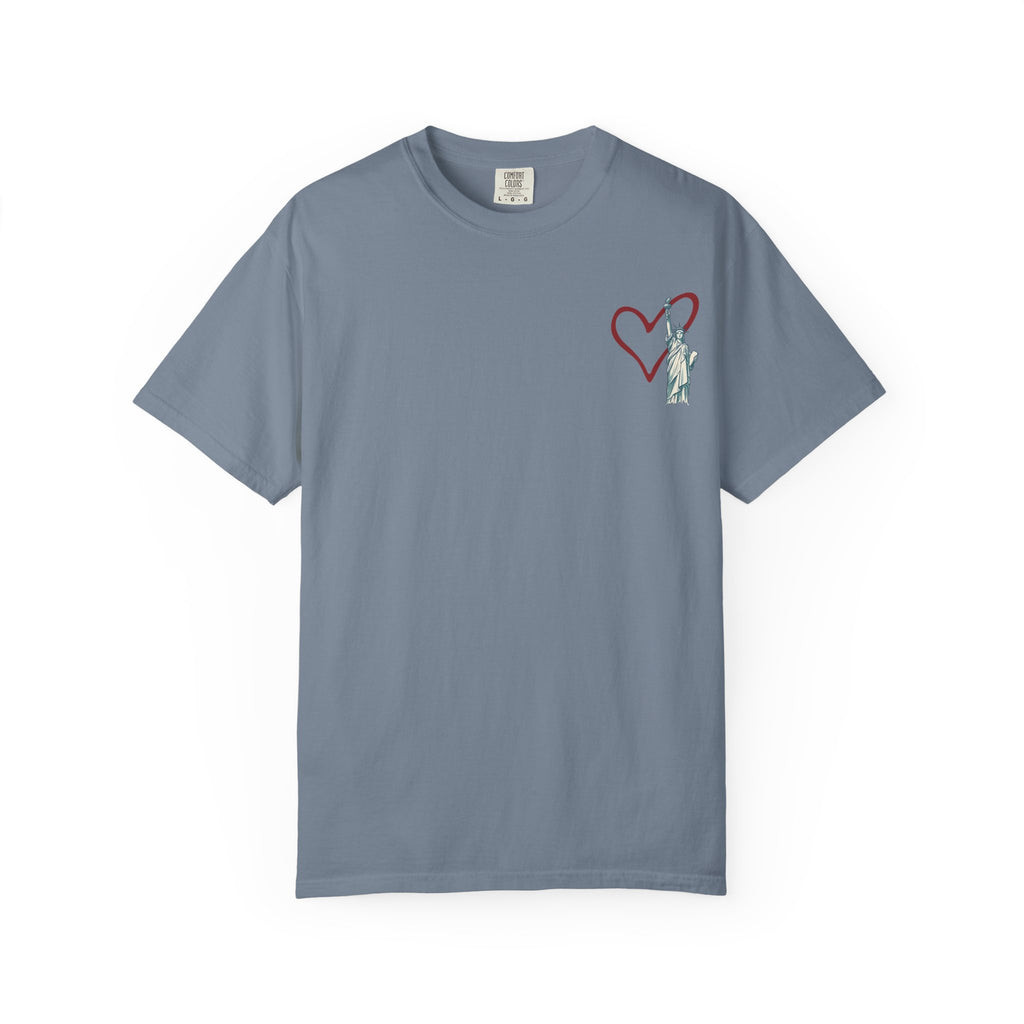 Red White & 250 T-shirt | Statue of Liberty Americana Graphic