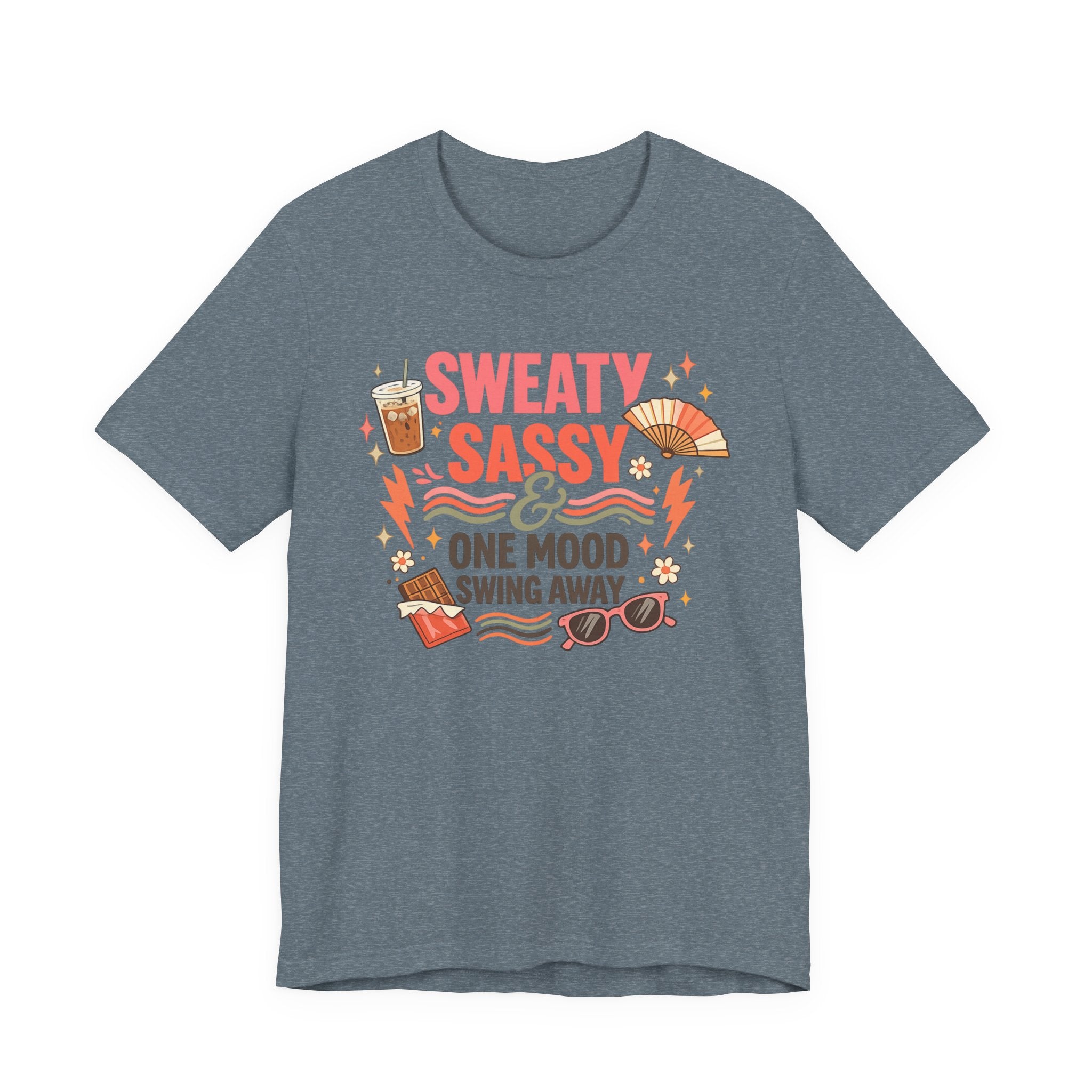 Menopause Humor Shirt Funny Woman Tshirt Sassy Graphic Tee Hot Flash Apparel Midlife Awareness Wear Mood Swing Top Birthday Gift Mom