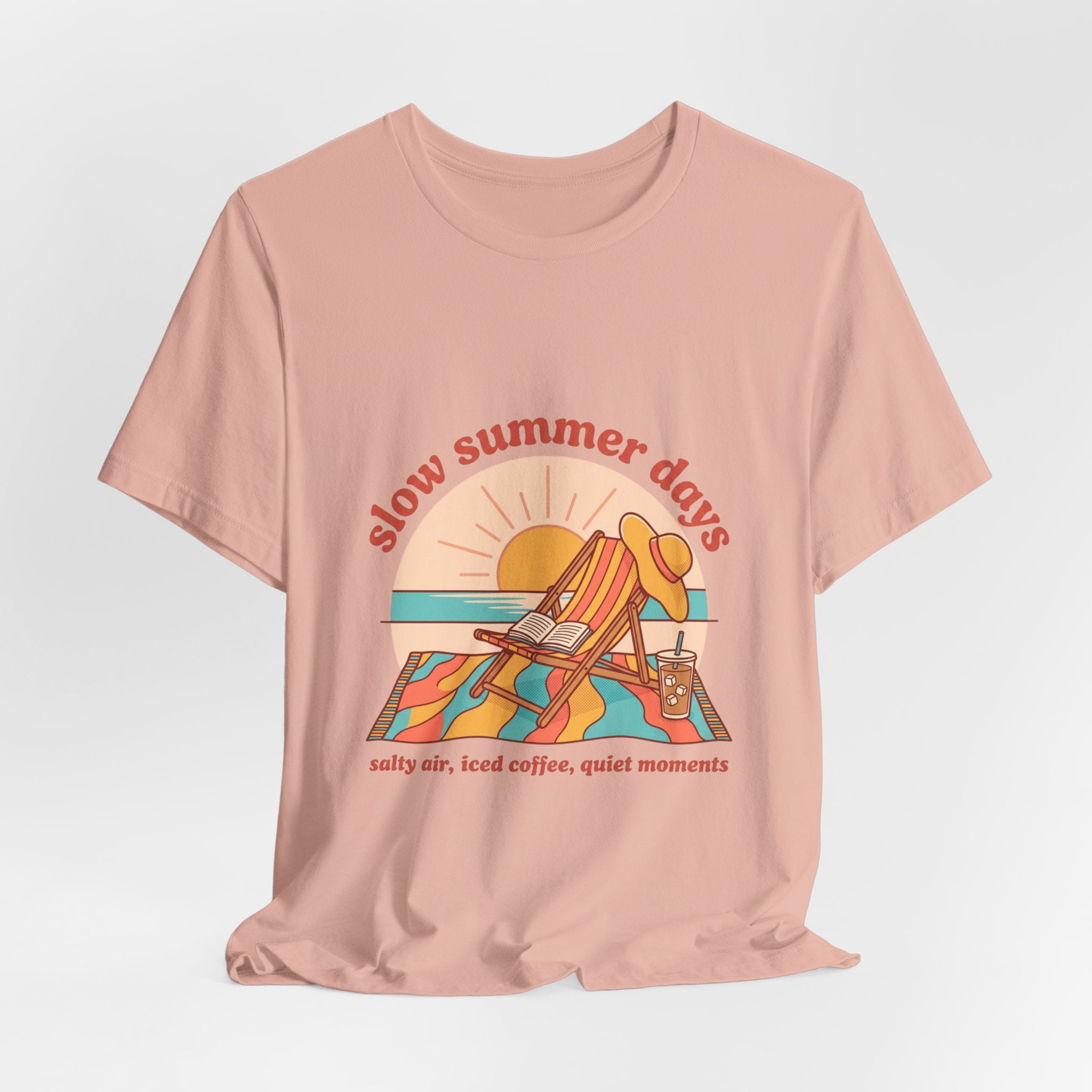 Slow Summer Days Tee | summer aesthetic, coastal vibes