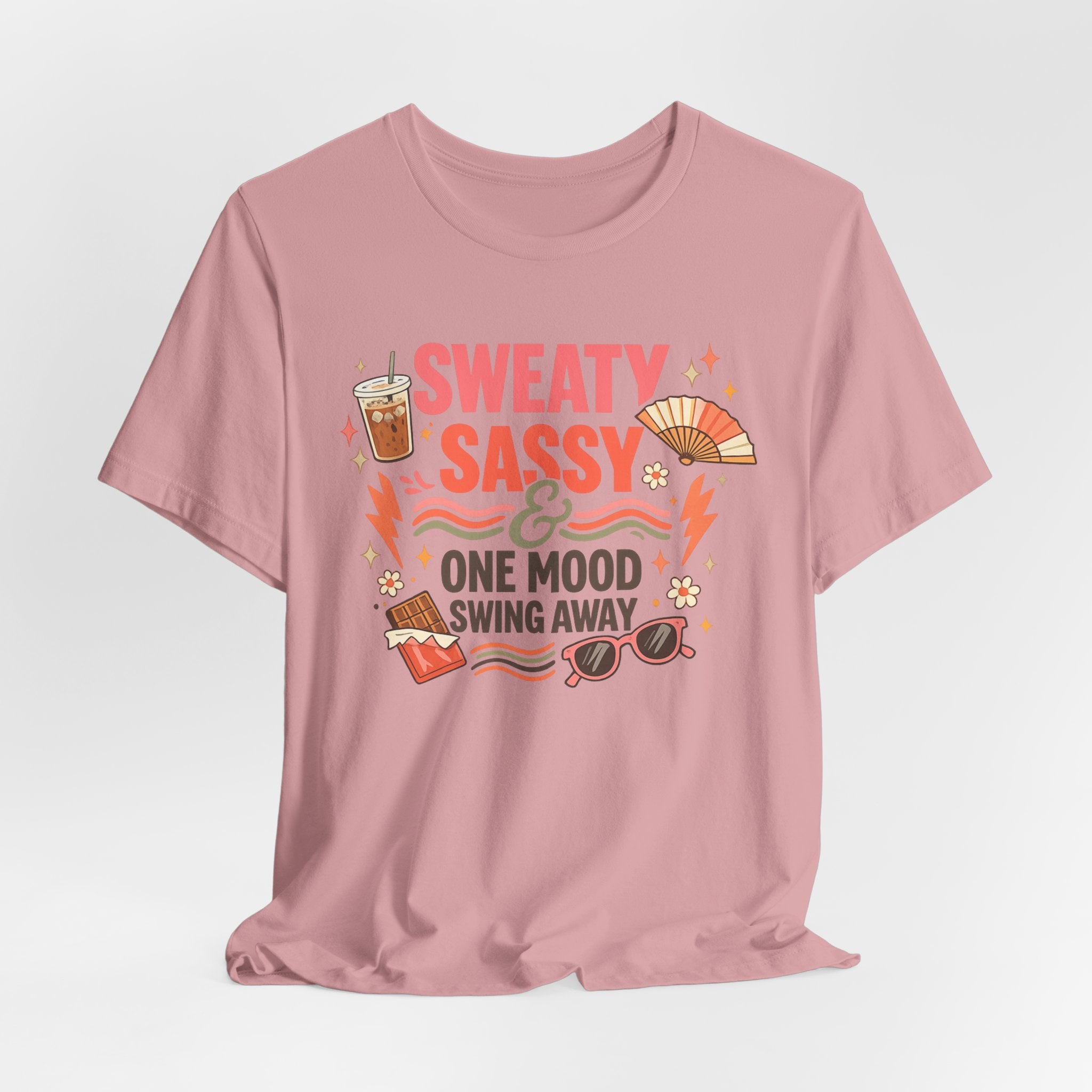 Menopause Humor Shirt Funny Woman Tshirt Sassy Graphic Tee Hot Flash Apparel Midlife Awareness Wear Mood Swing Top Birthday Gift Mom