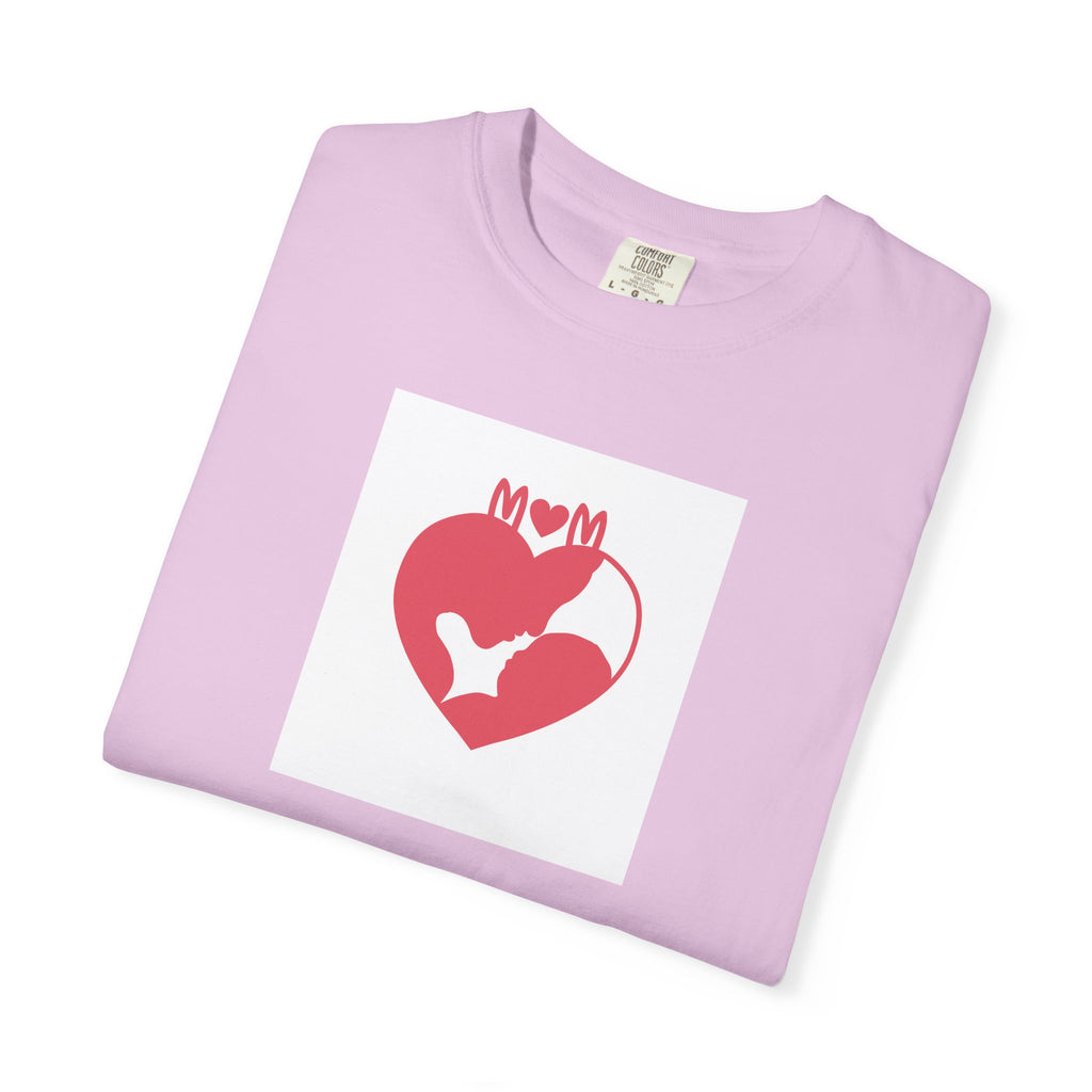 Mom Heart Cat T-Shirt – Cute Pet Mom Graphic Tee