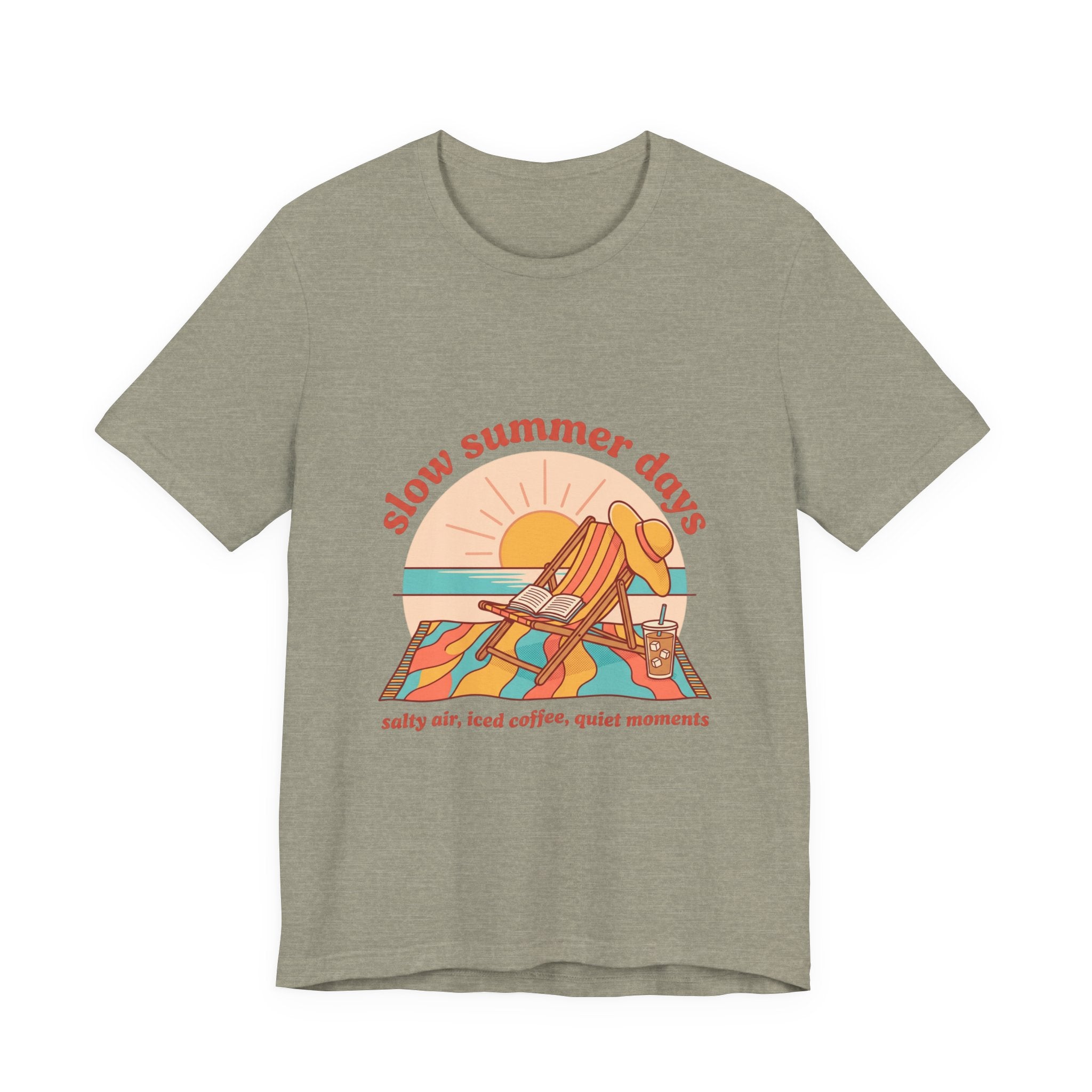 Slow Summer Days Tee | summer aesthetic, coastal vibes