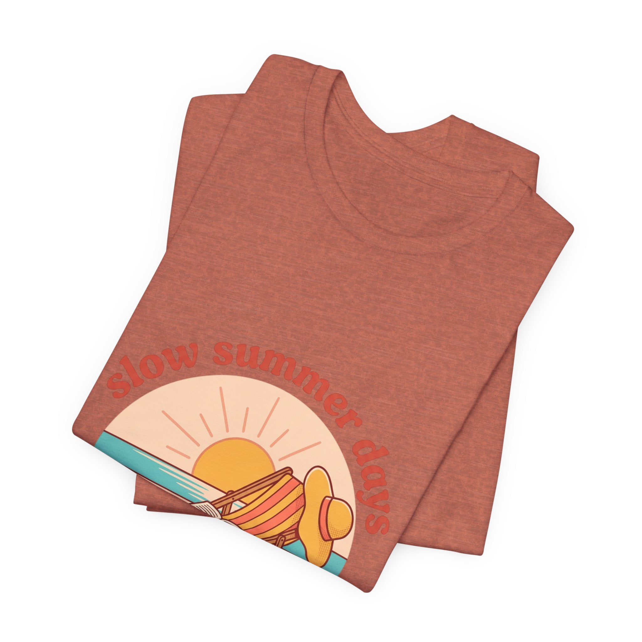 Slow Summer Days Tee | summer aesthetic, coastal vibes