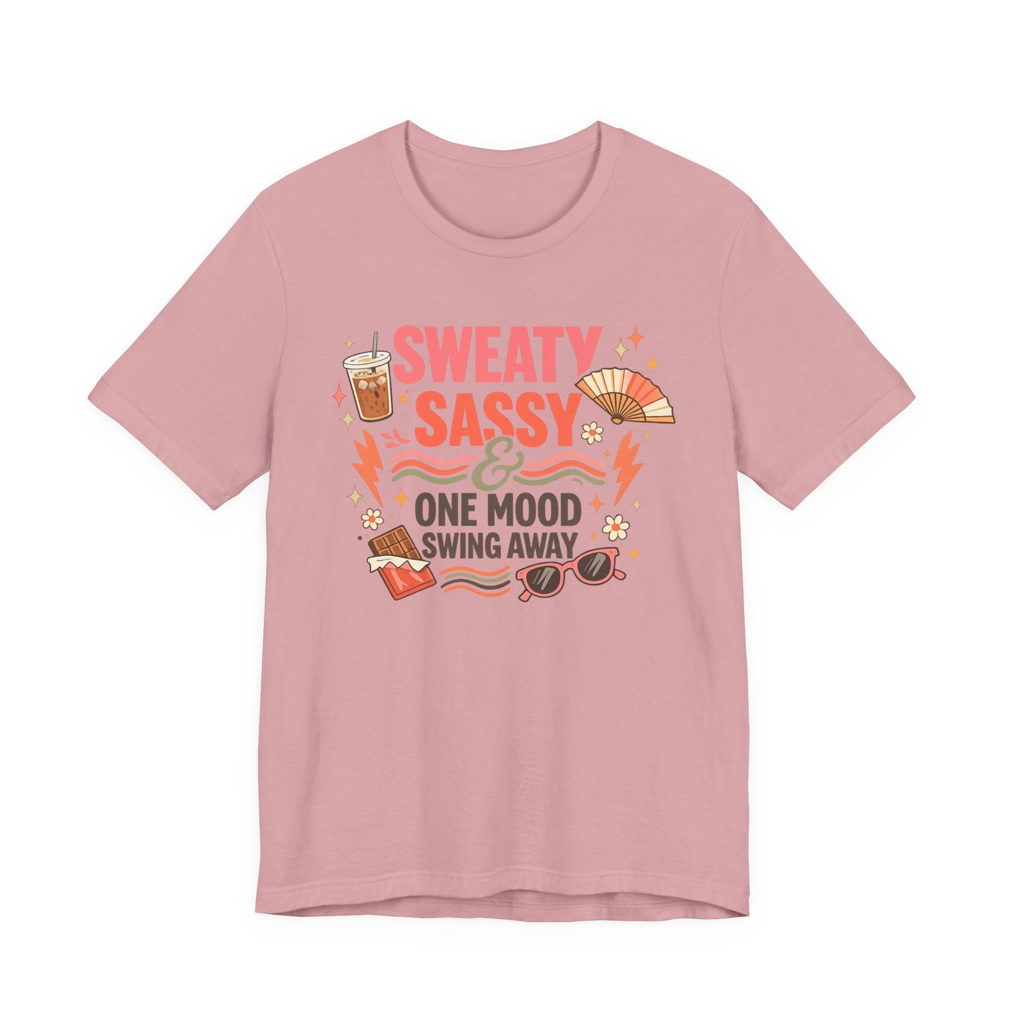 Menopause Humor Shirt Funny Woman Tshirt Sassy Graphic Tee Hot Flash Apparel Midlife Awareness Wear Mood Swing Top Birthday Gift Mom