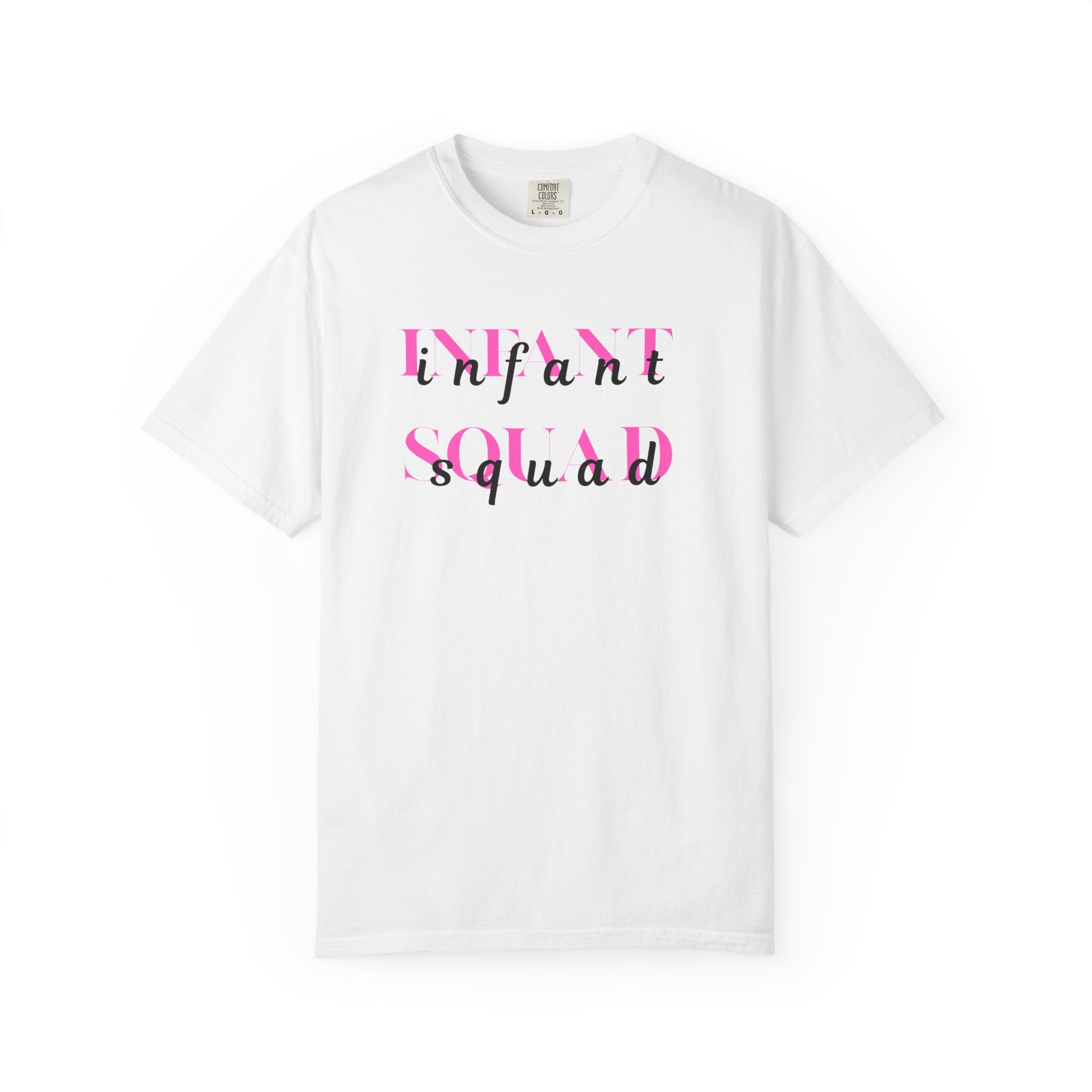 Infant Squad Shirt Daycare Teacher Appreciation Gift Baby Shower New Mom Life Tee Nurse Childcare Staff Cotton Crew Neck Watercolor Nanny