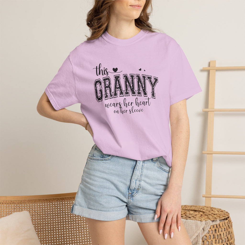 This Granny Wears Her Heart on Her Sleeve T-Shirt