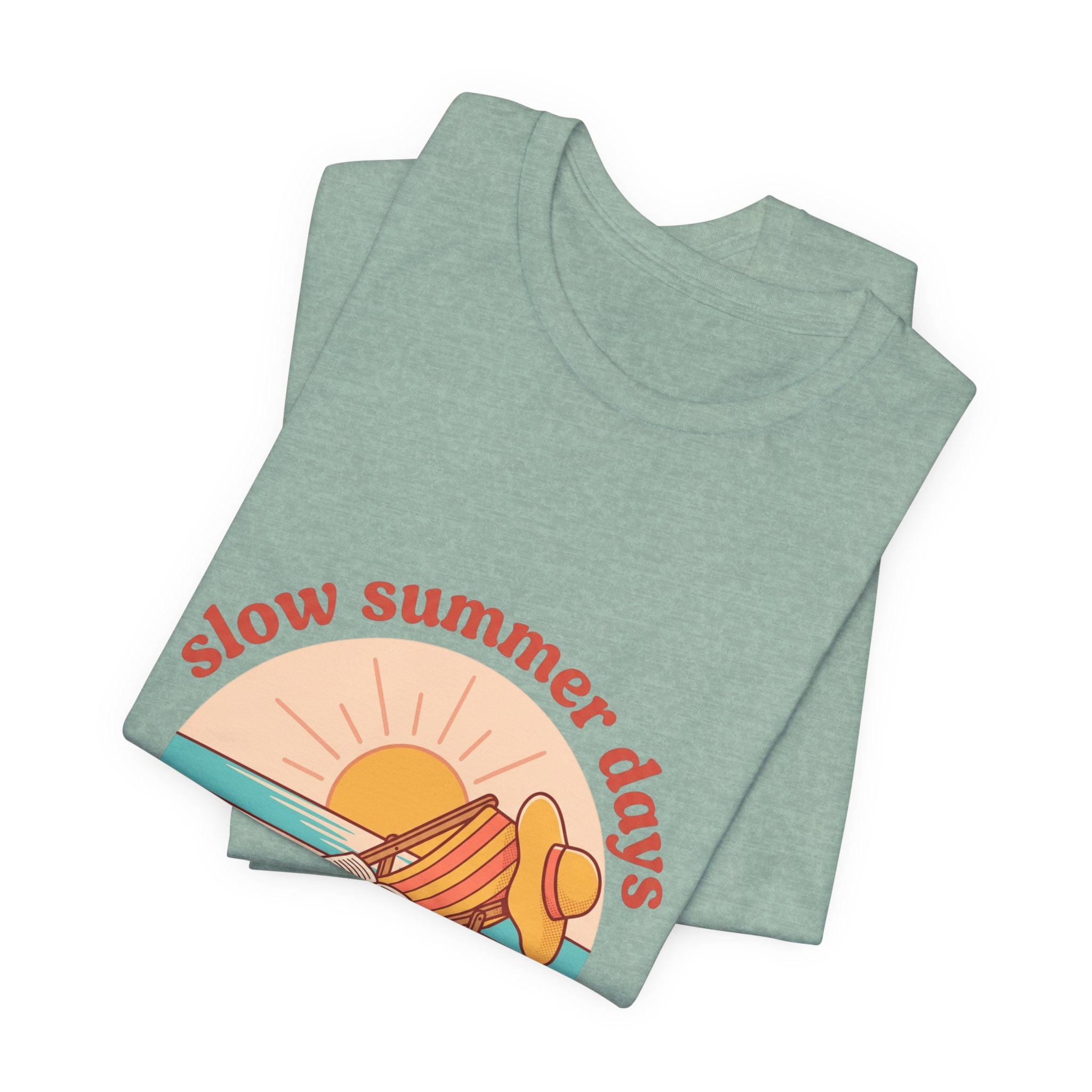 Slow Summer Days Tee | summer aesthetic, coastal vibes