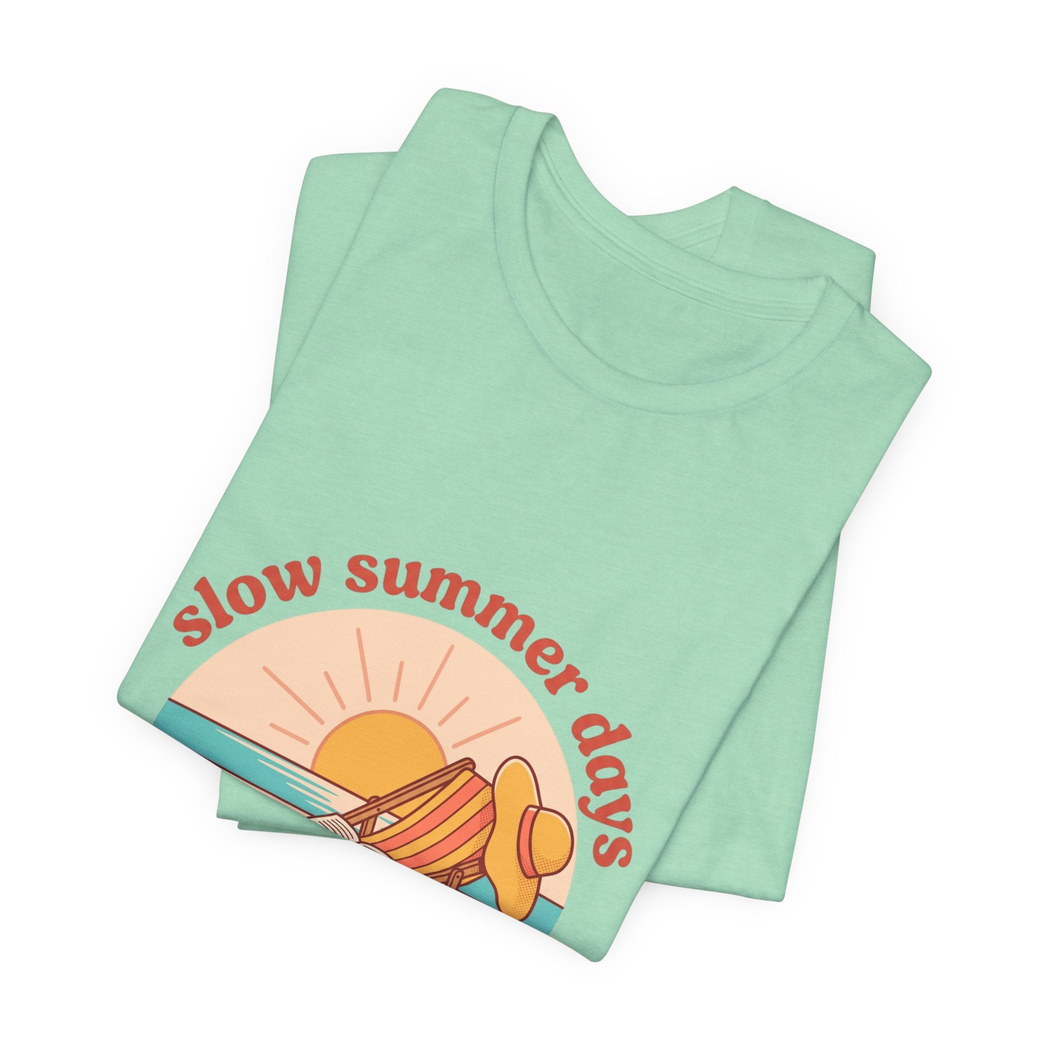 Slow Summer Days Tee | summer aesthetic, coastal vibes