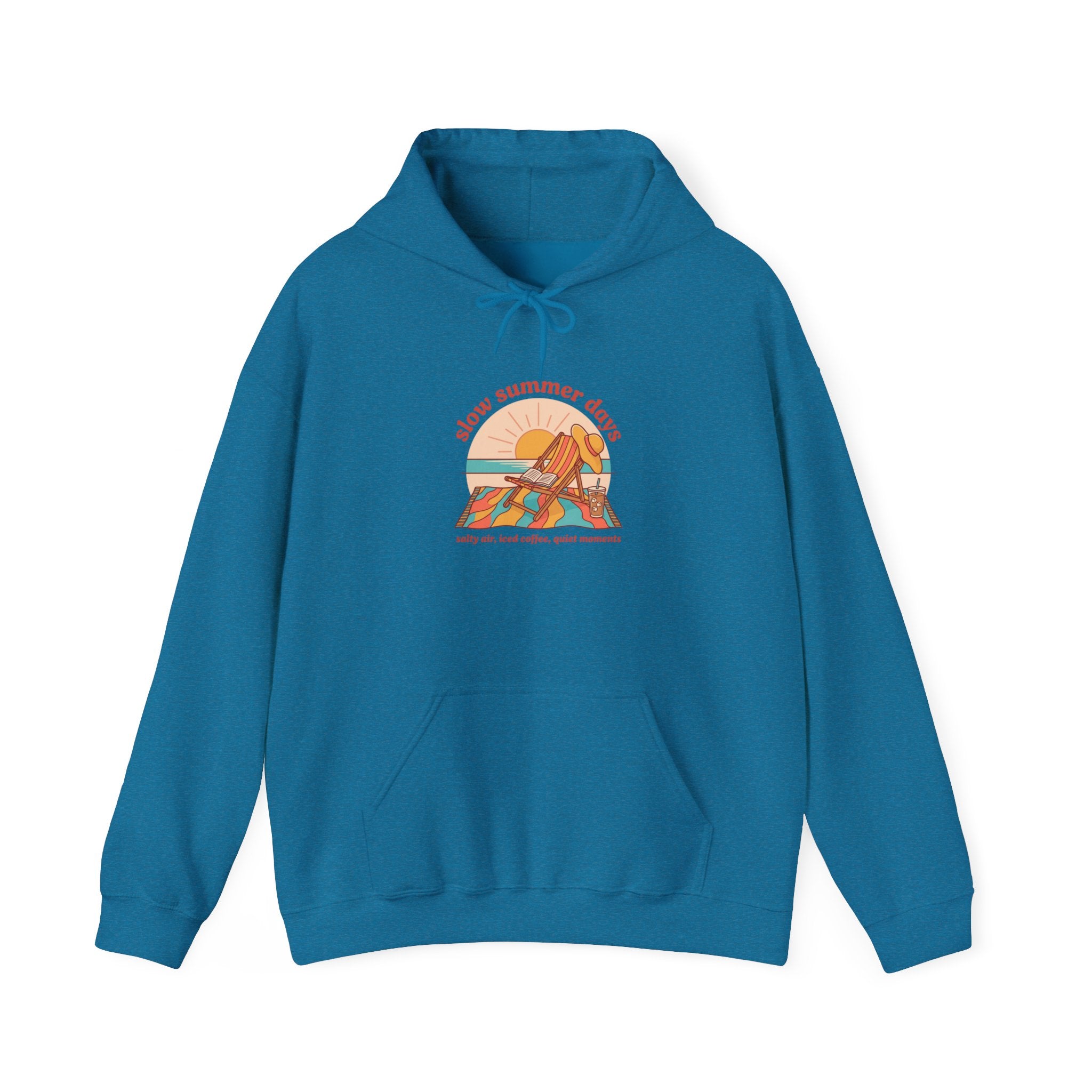 Slow Summer Days Hoodie | summer aesthetic, coastal vibes