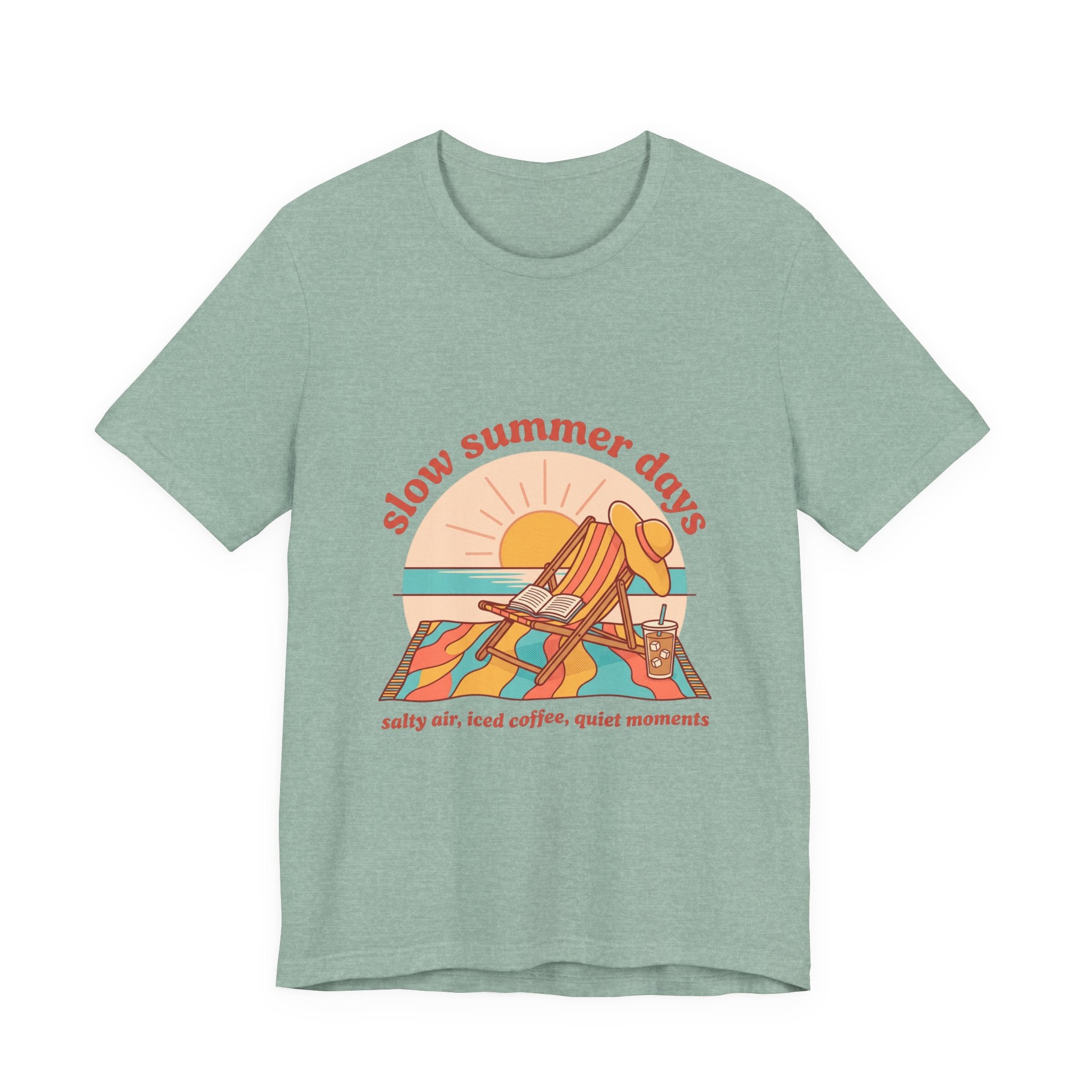 Slow Summer Days Tee | summer aesthetic, coastal vibes