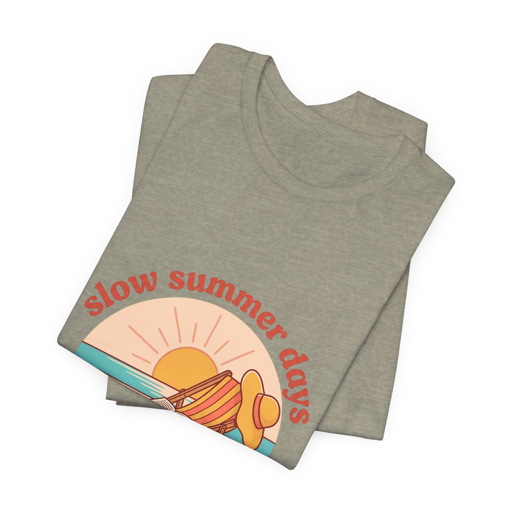Slow Summer Days Tee | summer aesthetic, coastal vibes